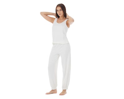 Foto 4 | Foto 4 | Pijama Tops & Bottoms para Mujer 2 Piezas