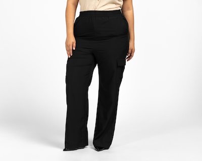 Foto 1 | Foto 1 | Pantalón Cargo María Ferré Negro para Mujer