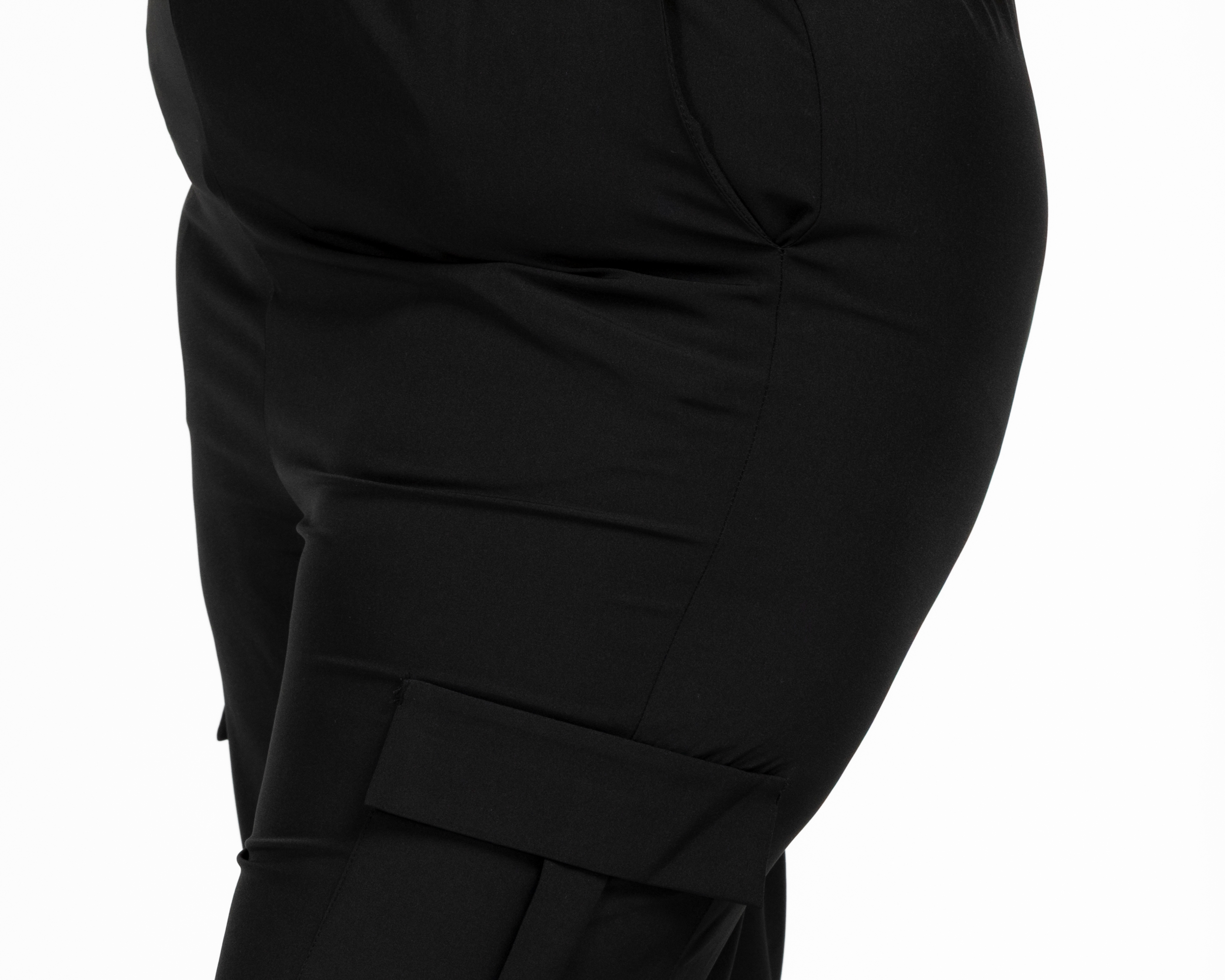 Foto 4 | Foto 4 | Pantalón Cargo María Ferré Negro para Mujer