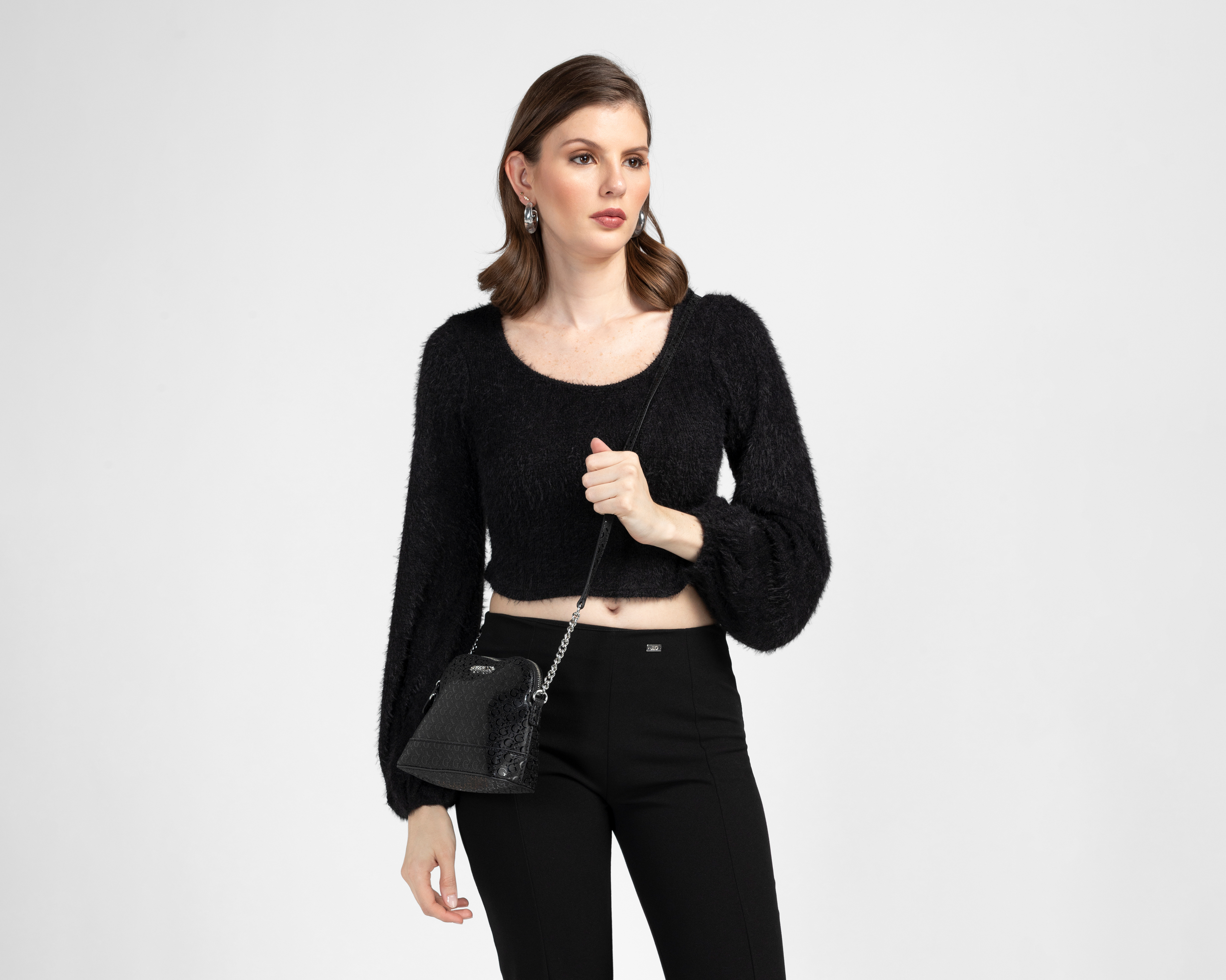 Foto 6 | Foto 6 | Bolsa Cruzada Guess Tidewood