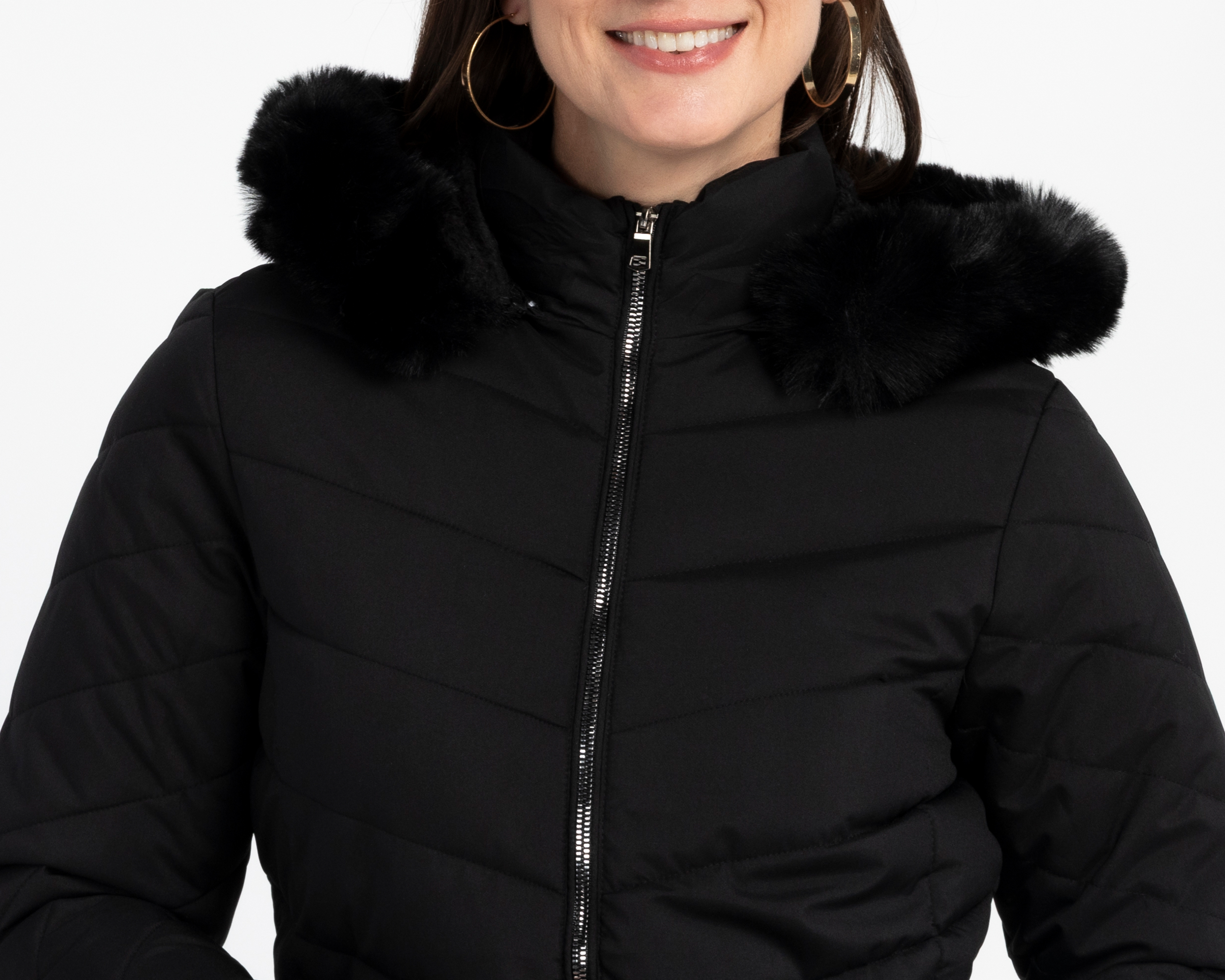 Foto 5 pulgar | Foto 4 | Chamarra Capitonada Ann Miller para Mujer