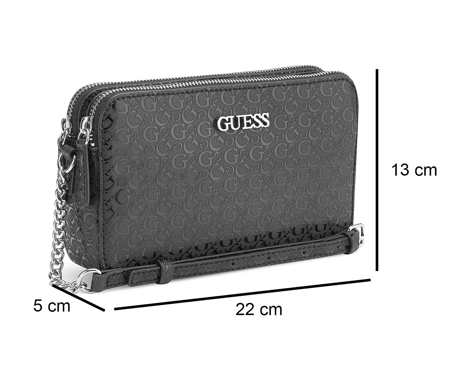 Foto 5 | Foto 5 | Bolsa Cruzada Guess Tidewood