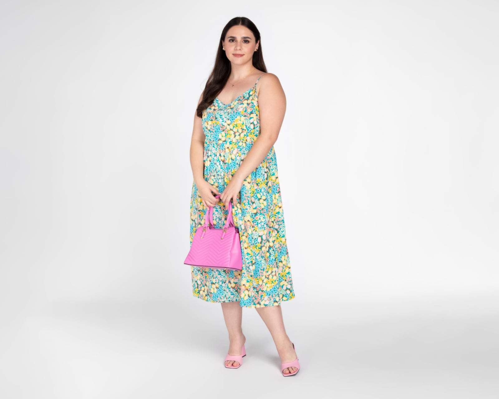 Foto 5 | Foto 5 | Vestido 18 Forever Casual de Tirantes con Estampado Floral