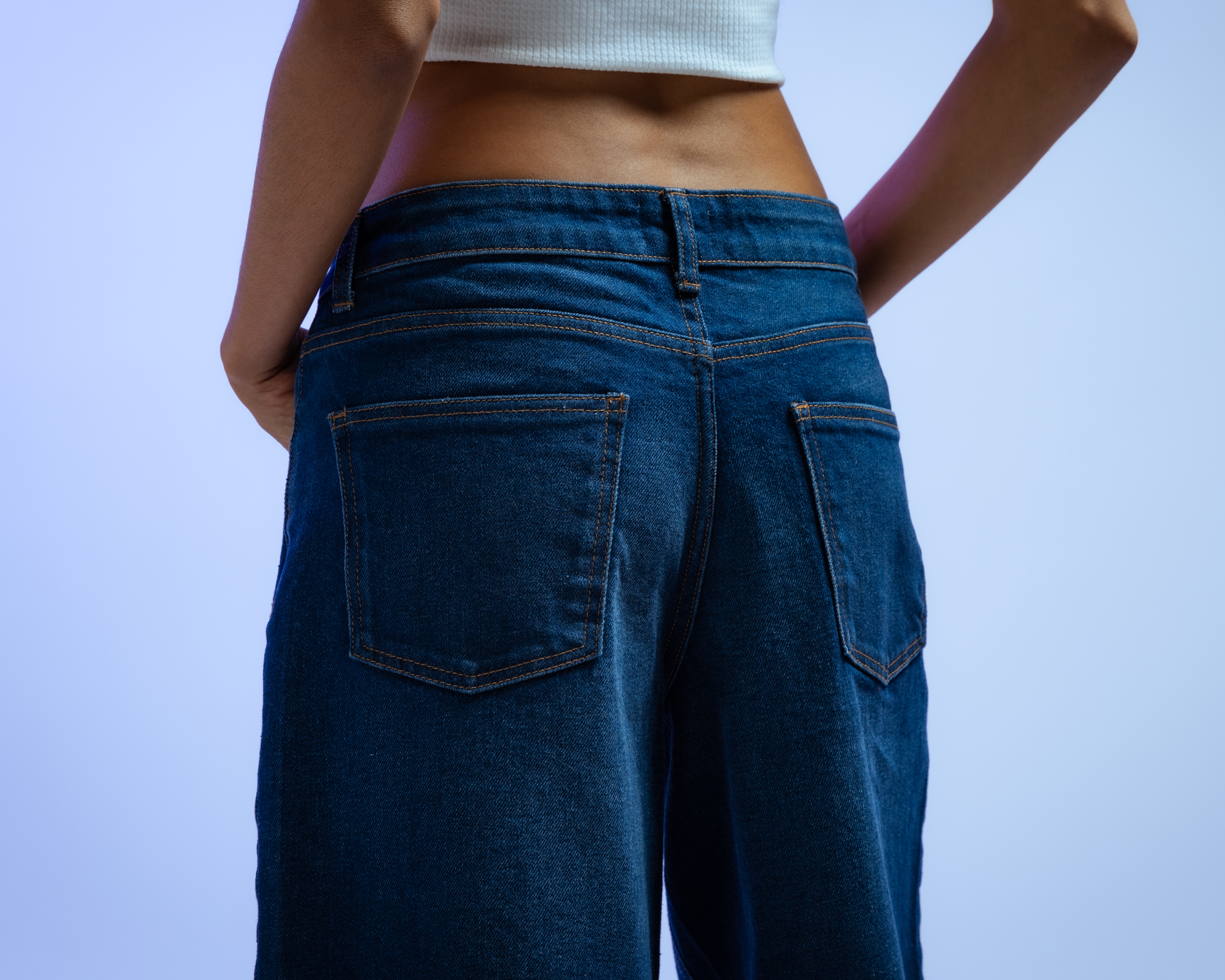 Foto 5 | Foto 5 | Pantalón Capri Strona de Mezclilla para Mujer