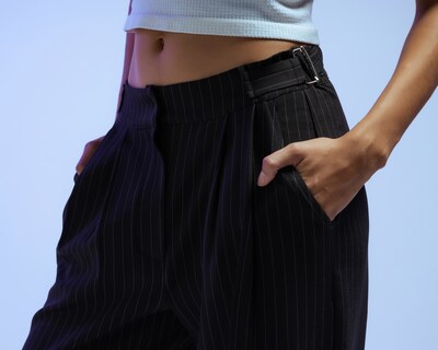 Foto 4 | Foto 4 | Pantalón de Vestir Strona a Rayas para Mujer