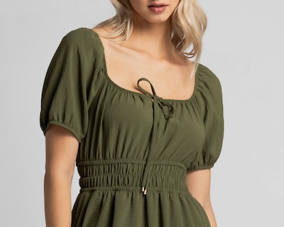 Foto 4 | Foto 4 | Vestido Casual Refill Verde para Mujer