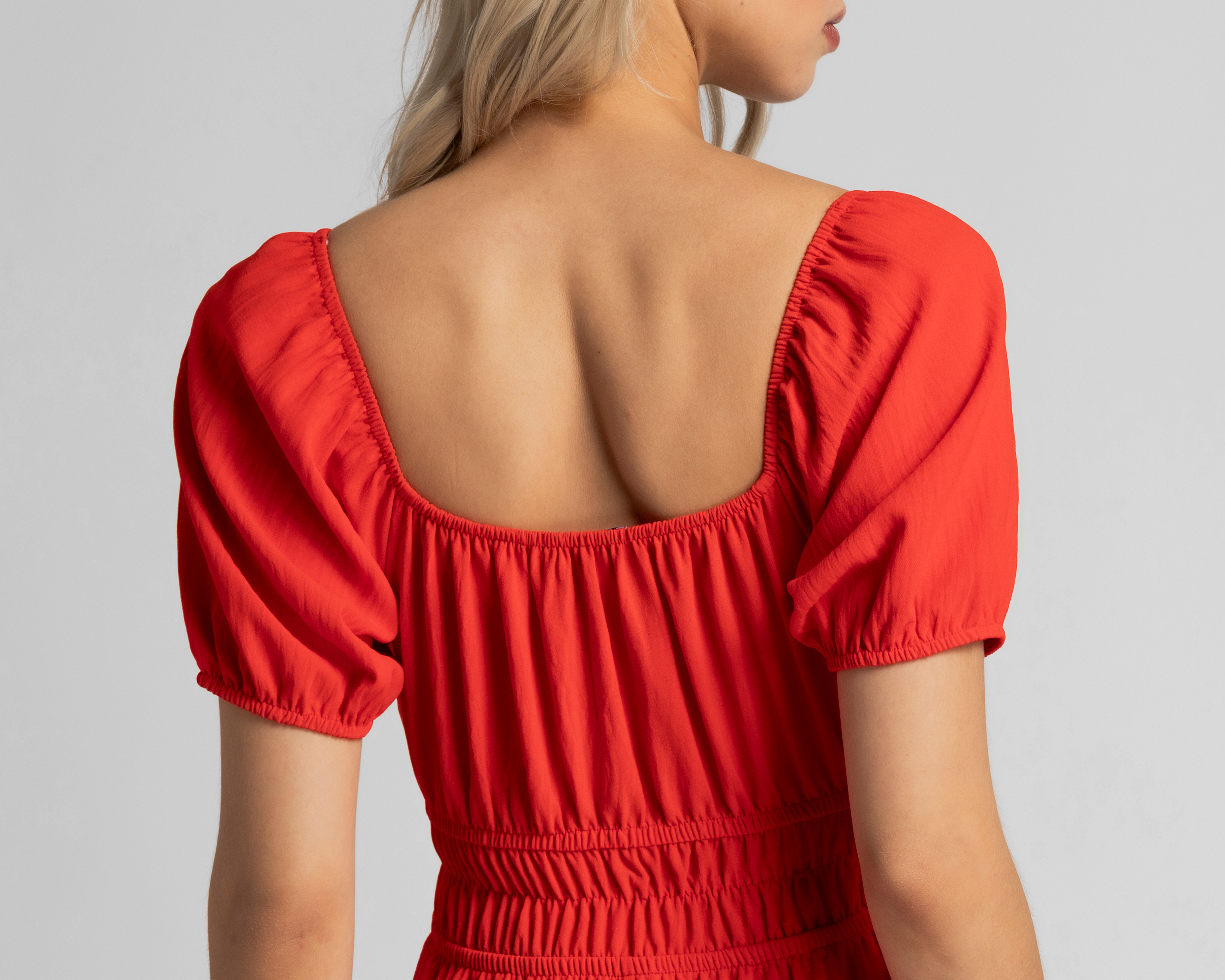 Foto 6 pulgar | Foto 5 | Vestido Casual Refill Rojo para Mujer