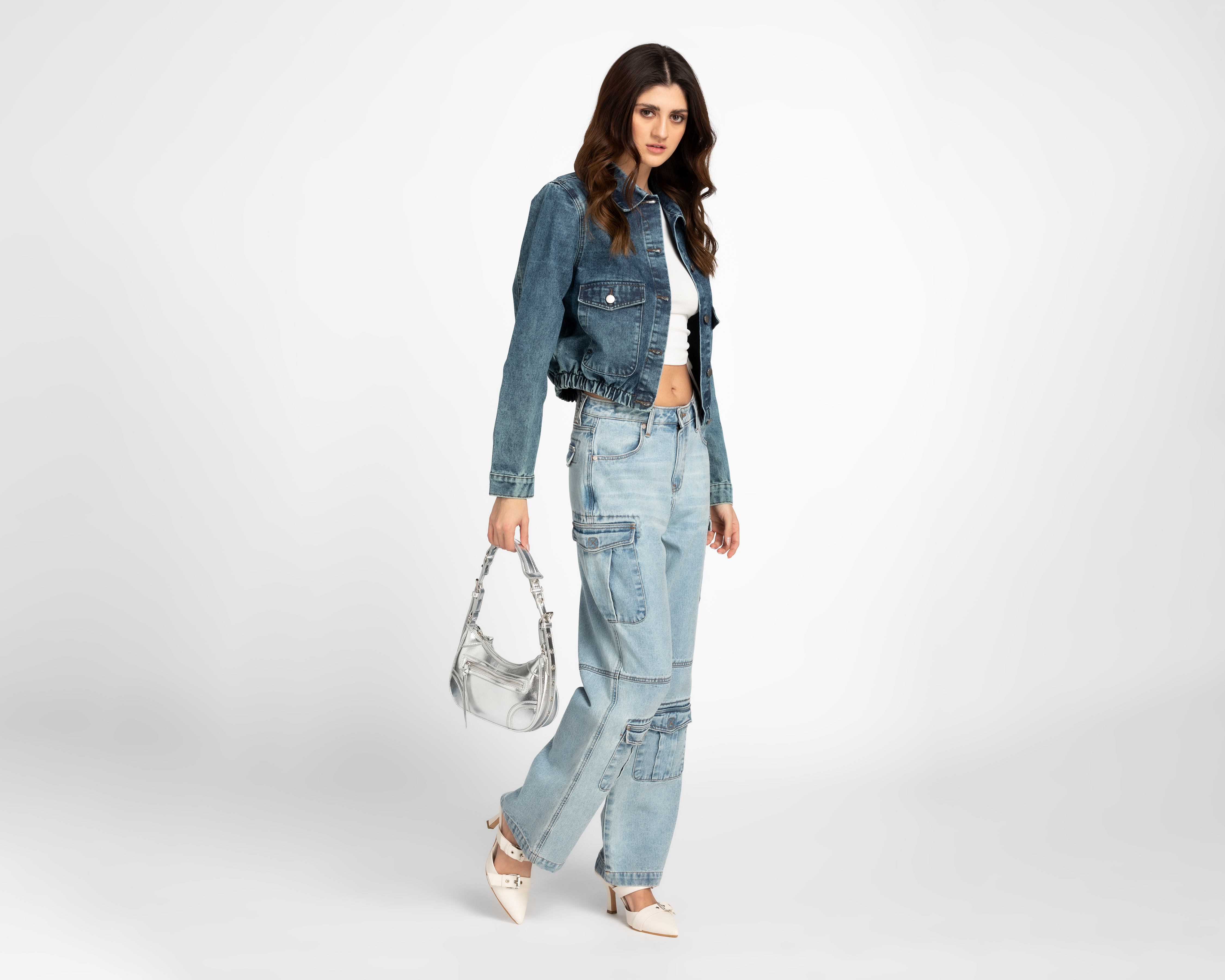 Foto 2 | Foto 2 | Chamarra 18 Forever Azul Deslavada