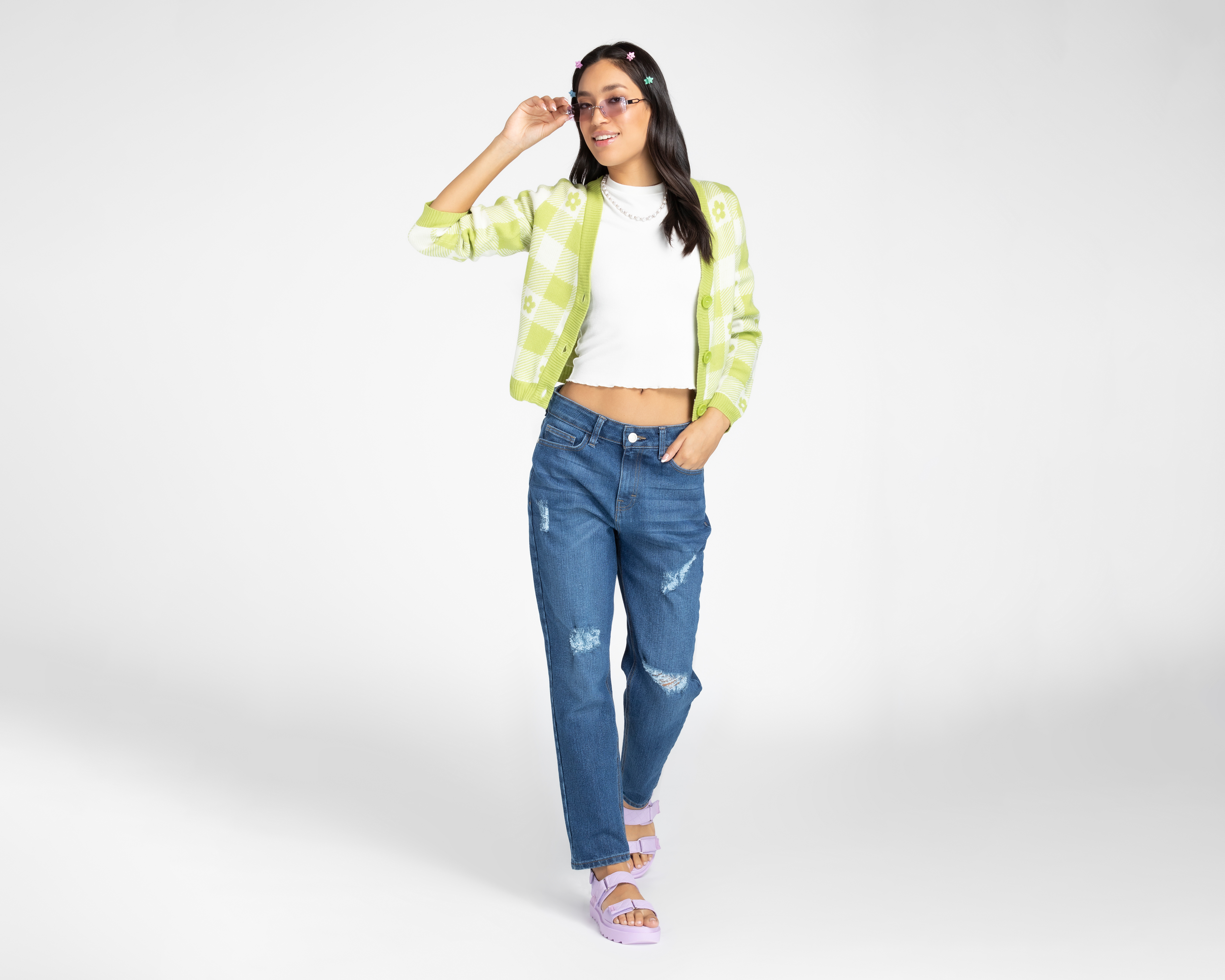 Foto 2 | Foto 2 | Suéter 18 Forever Cuello V con Botones