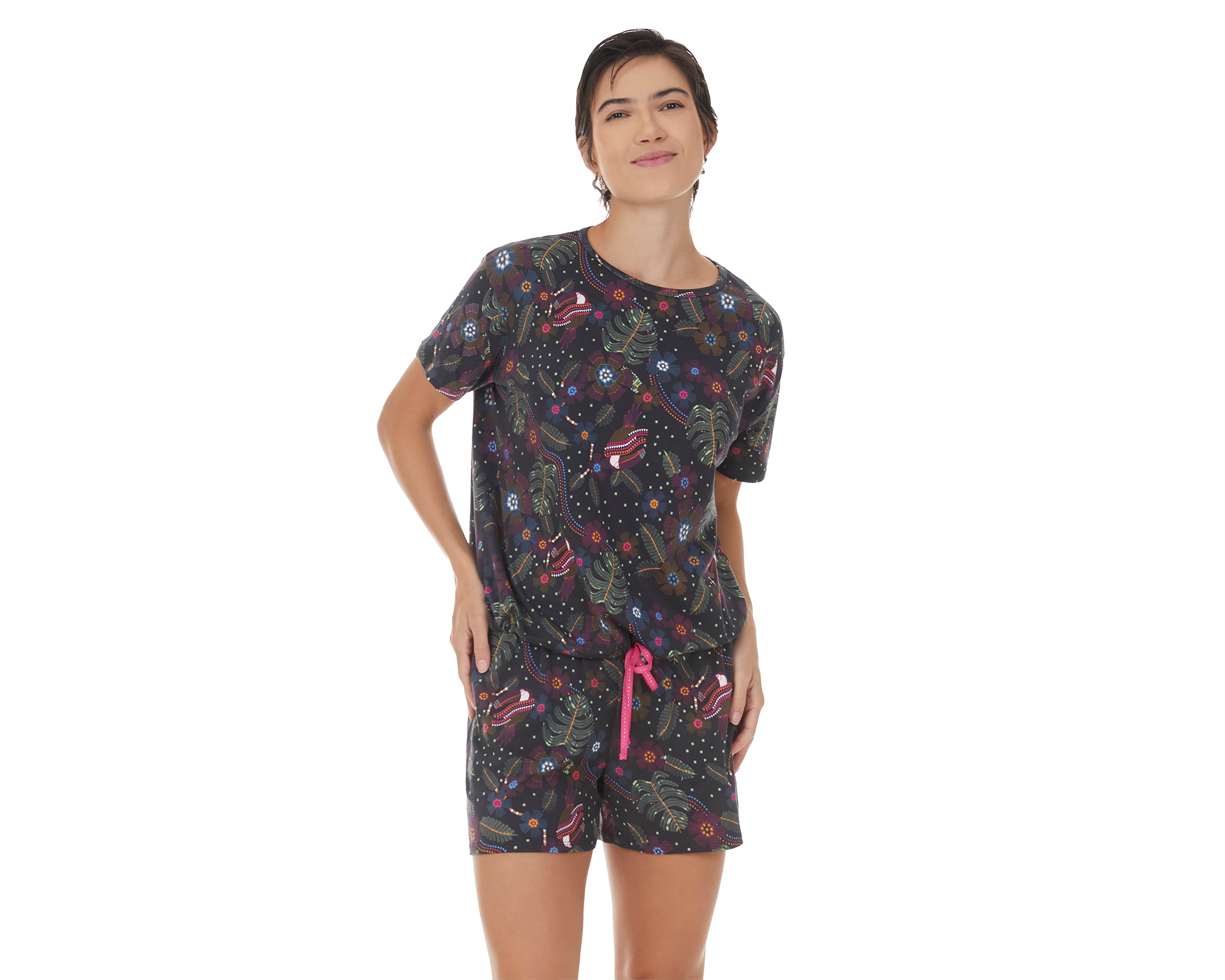 Pijama Tops & Bottoms para Mujer 2 Piezas