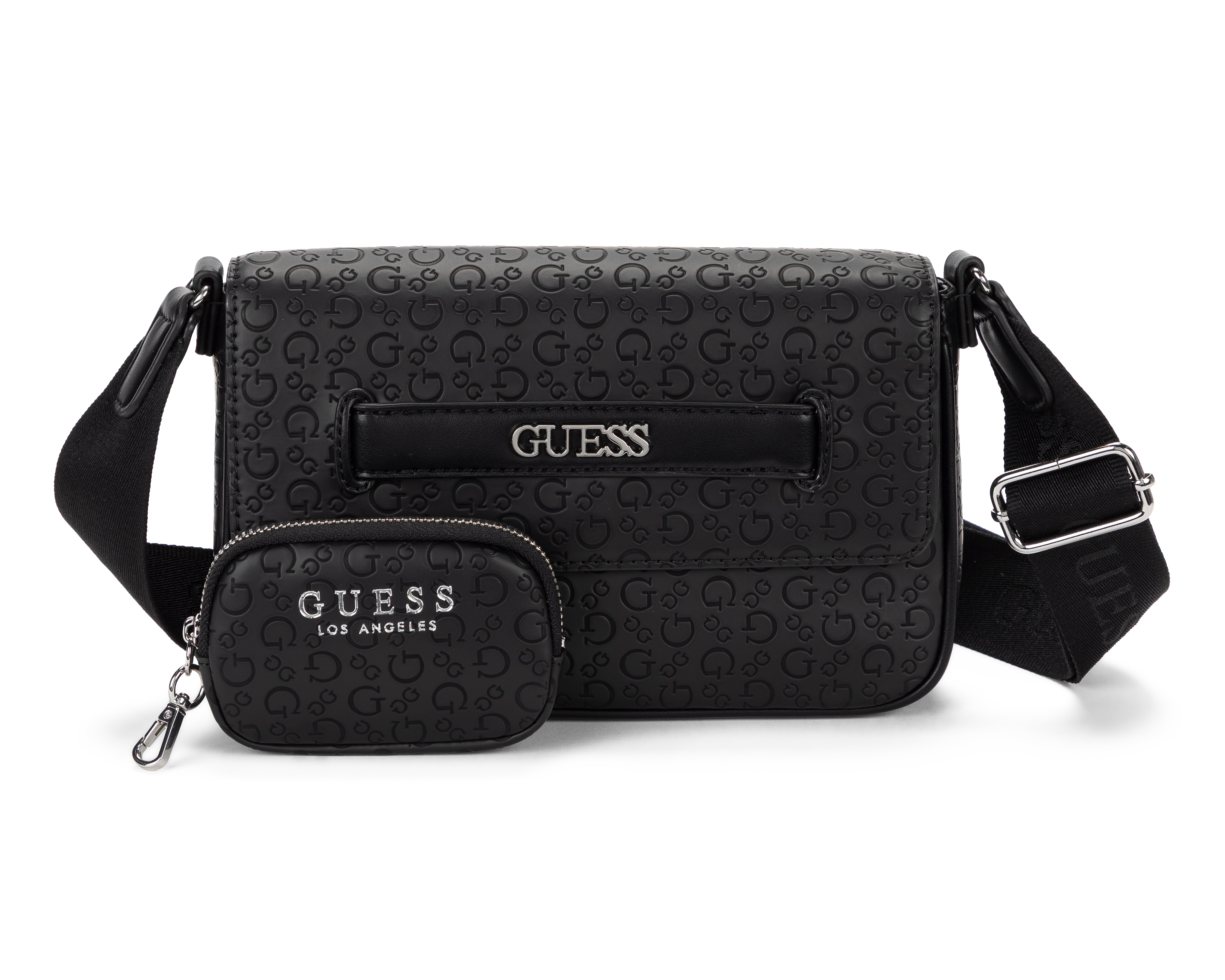 Foto 1 | Foto 1 | Bolsa Cruzada Guess con Monedero