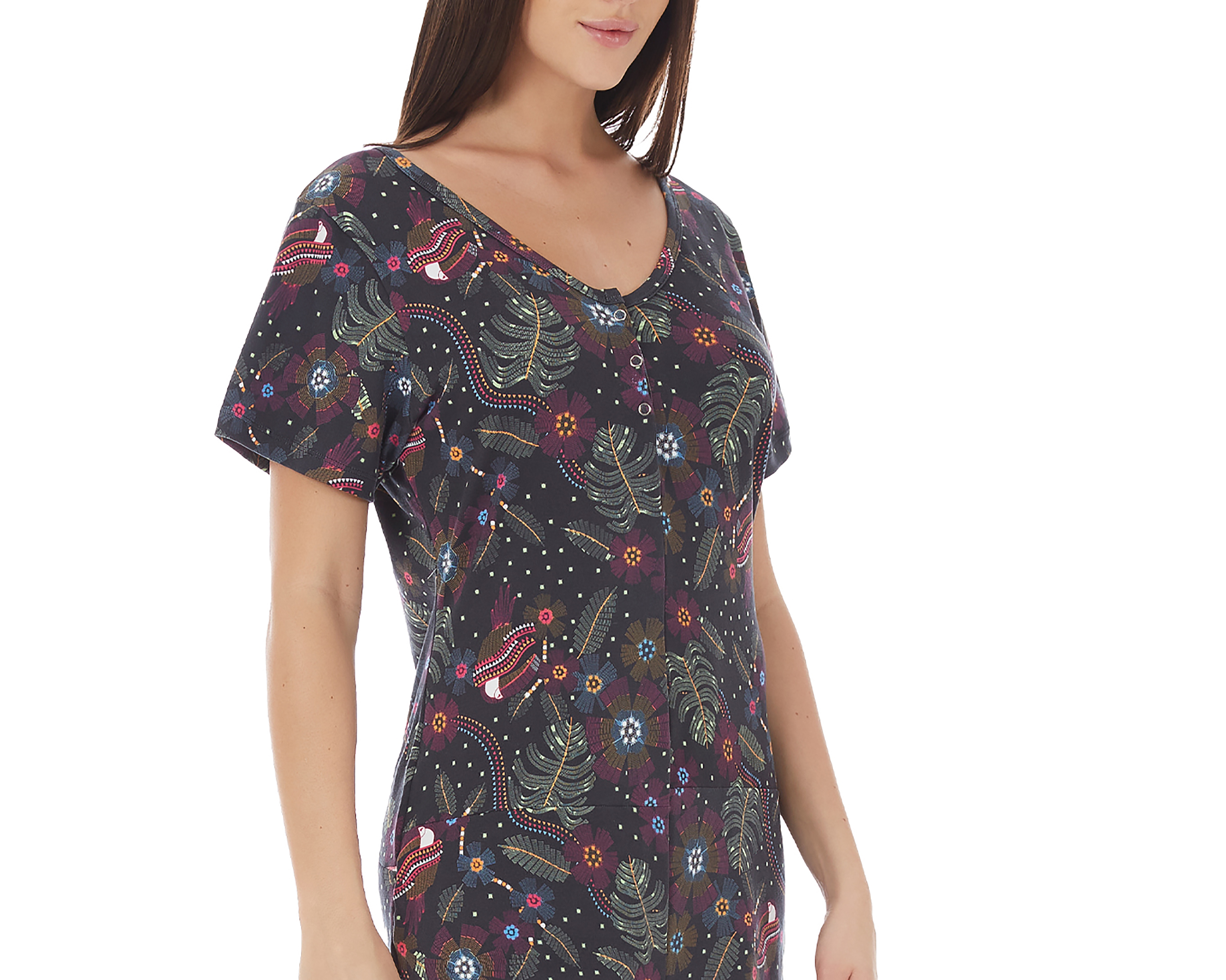 Foto 4 pulgar | Foto 3 | Pijama Tops & Bottoms para Mujer