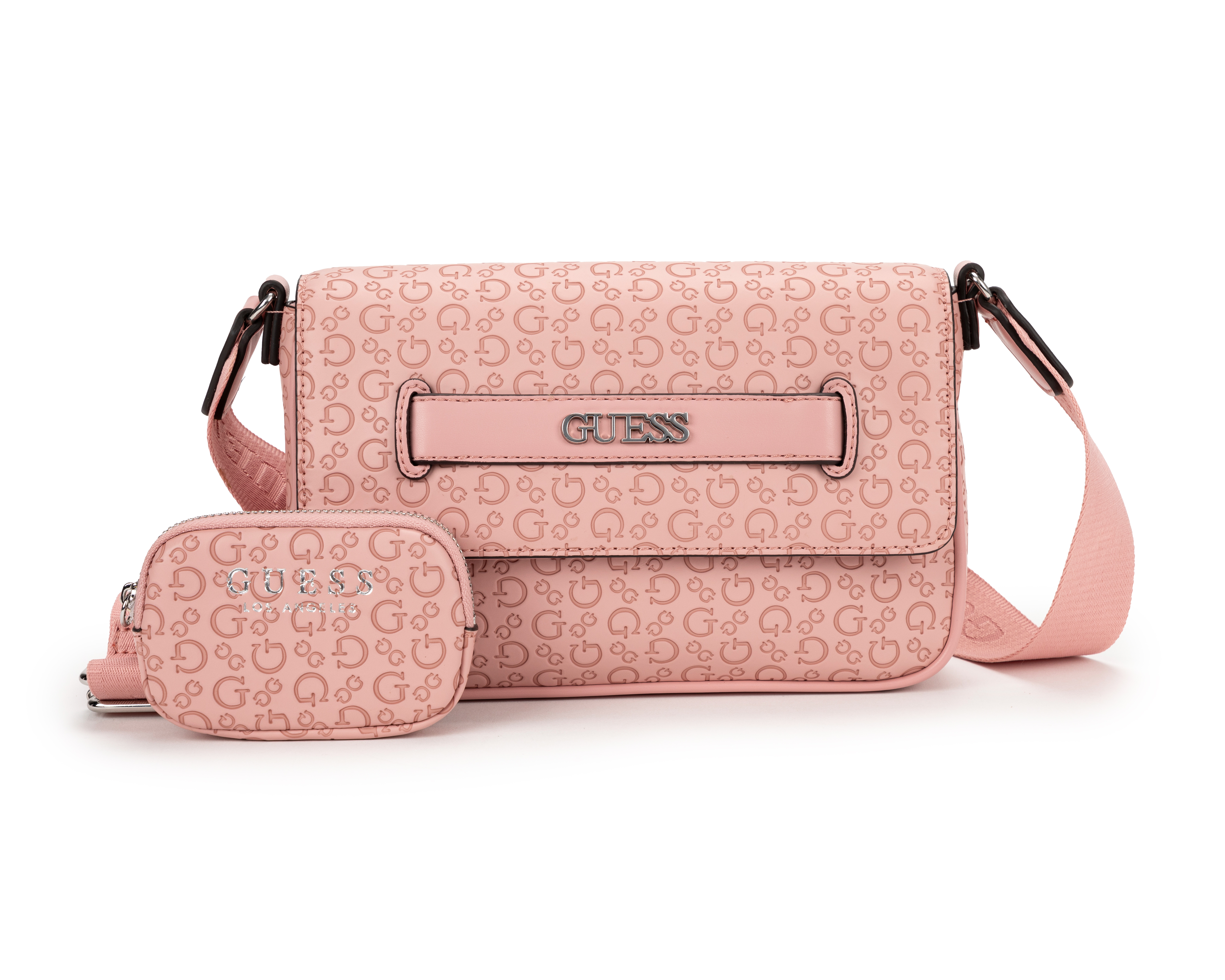 Bolsa Cruzada Guess Gridley con Monedero