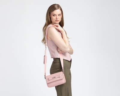 Foto 7 | Foto 7 | Bolsa Cruzada Guess Gridley con Monedero