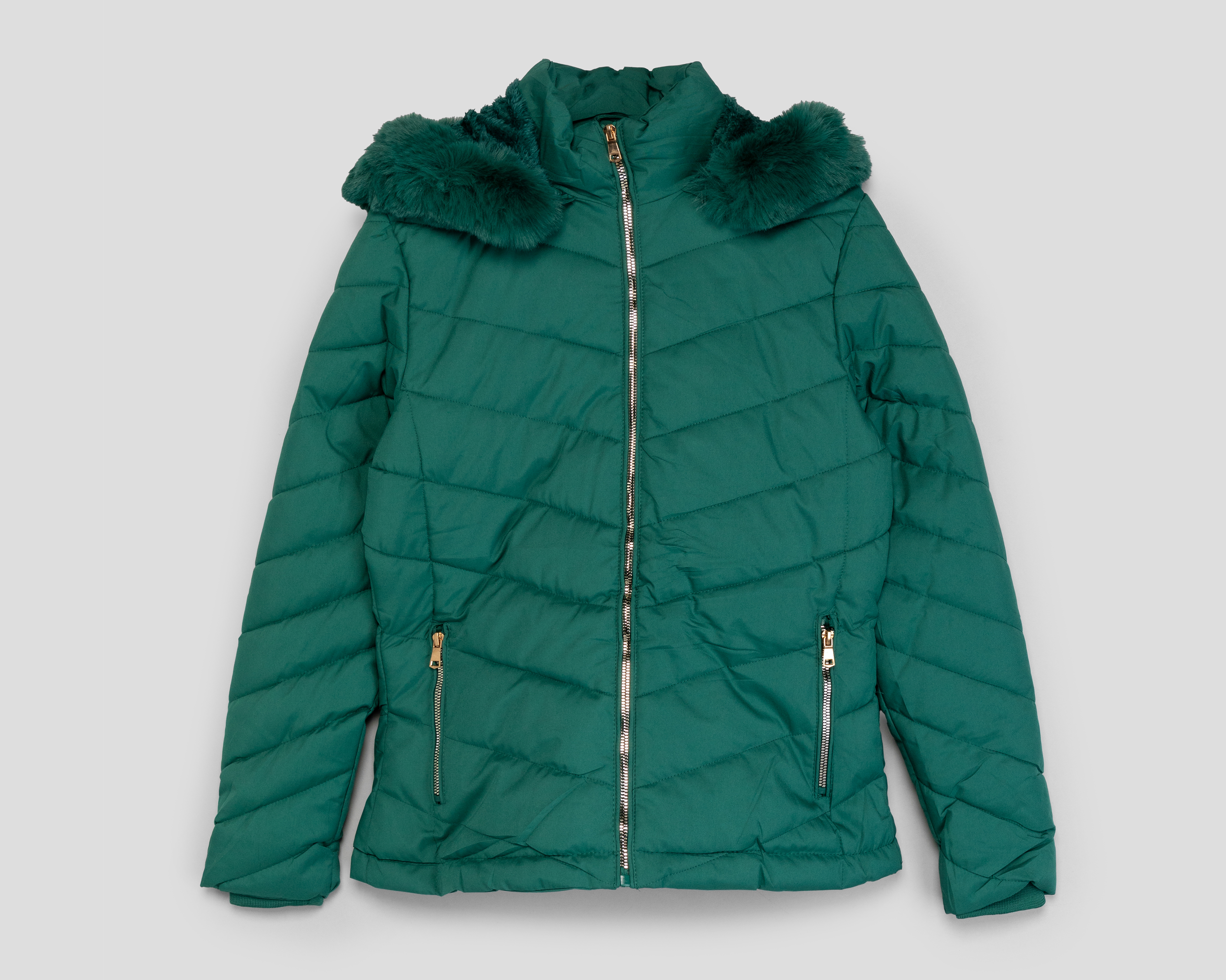 Chamarra Capitonada Ann Miller para Mujer