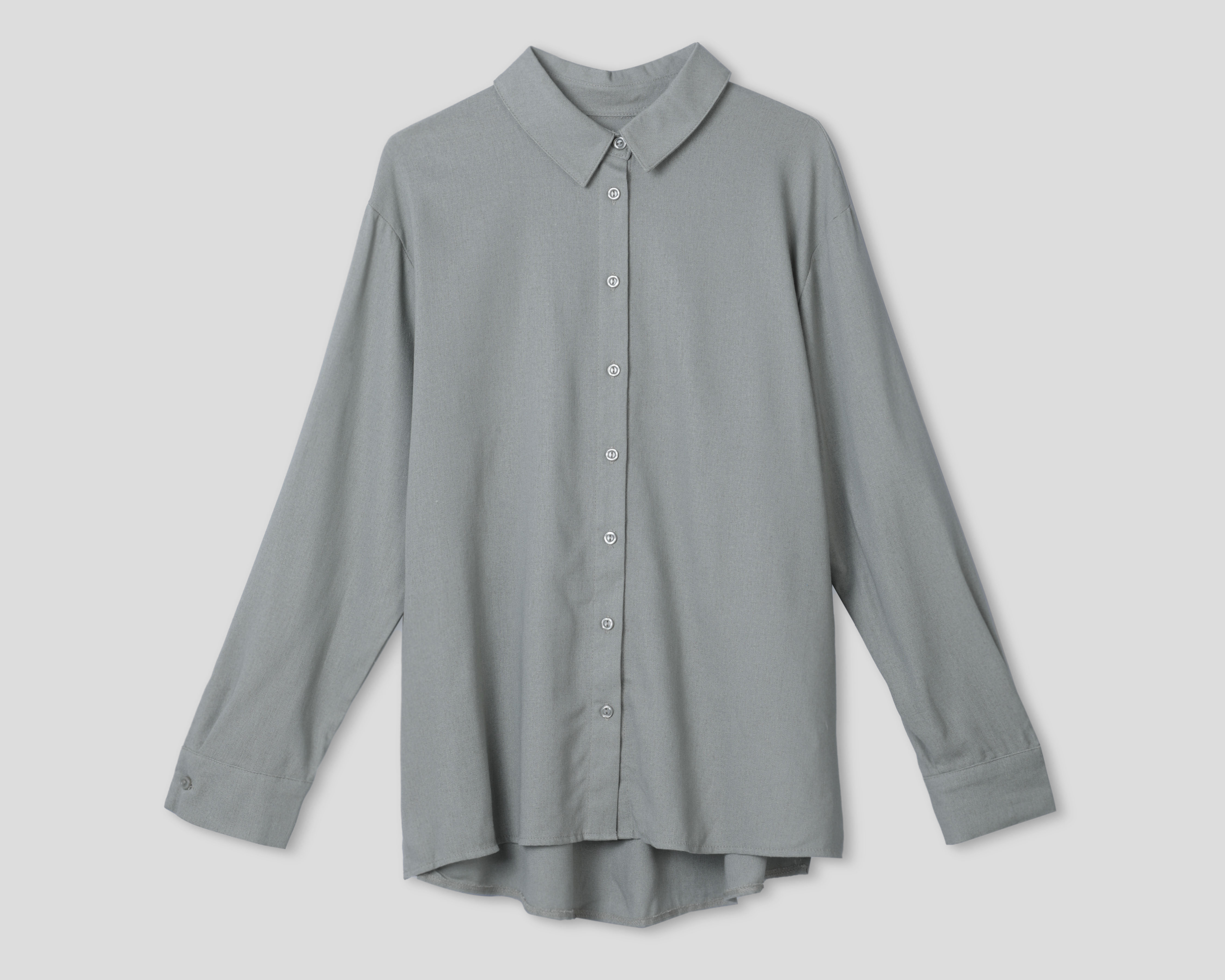 Blusa Sahara Manga Larga con Botones