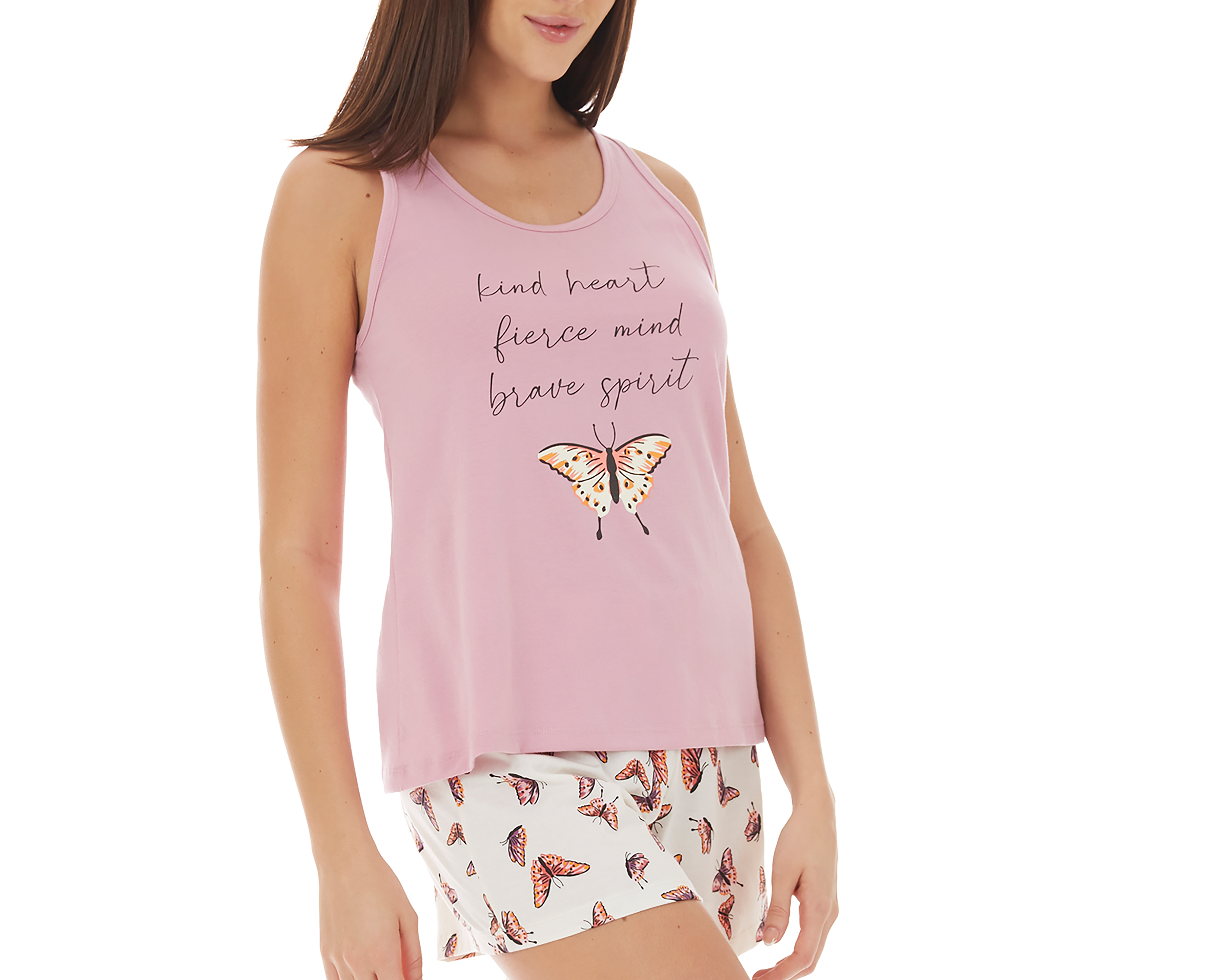 Foto 4 pulgar | Foto 3 | Pijama Tops & Bottoms para Mujer
