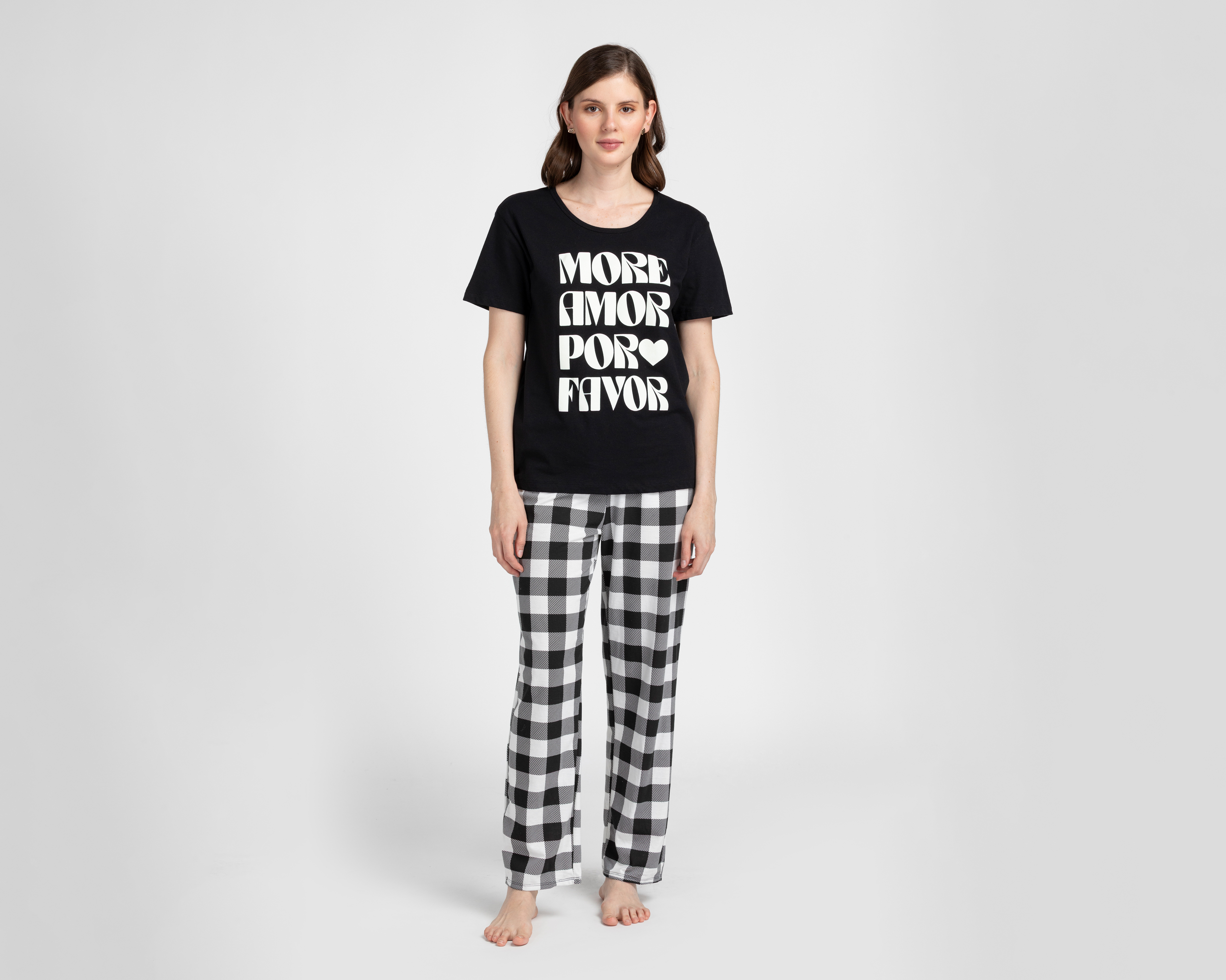 Pijama Tops & Bottoms para Mujer 2 Piezas