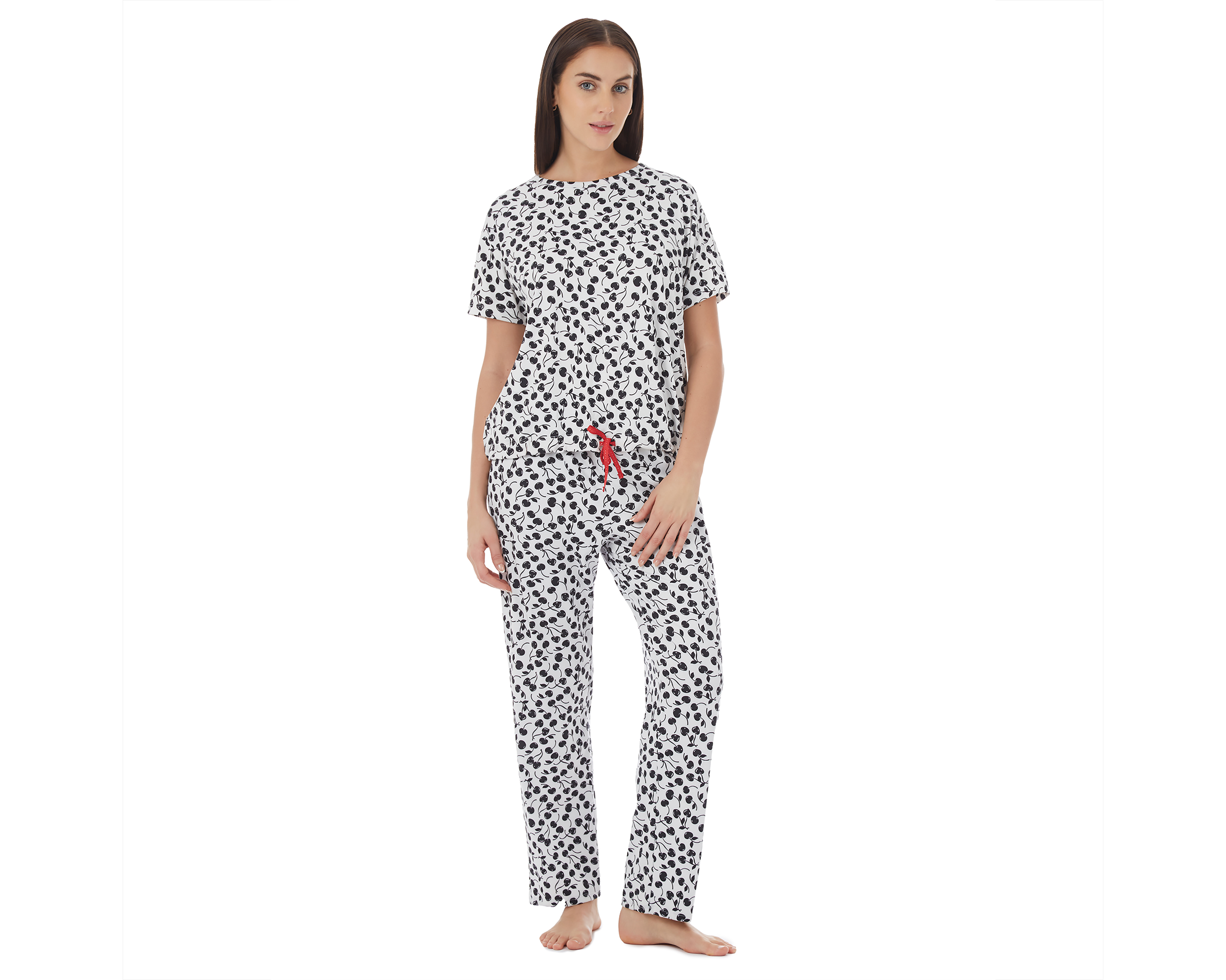 Foto 2 pulgar | Foto 1 | Pijama Tops & Bottoms para Mujer 2 Piezas