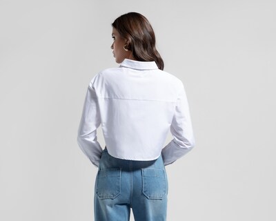 Foto 3 | Foto 3 | Blusa Jennifer Lopez Manga Larga con Botones