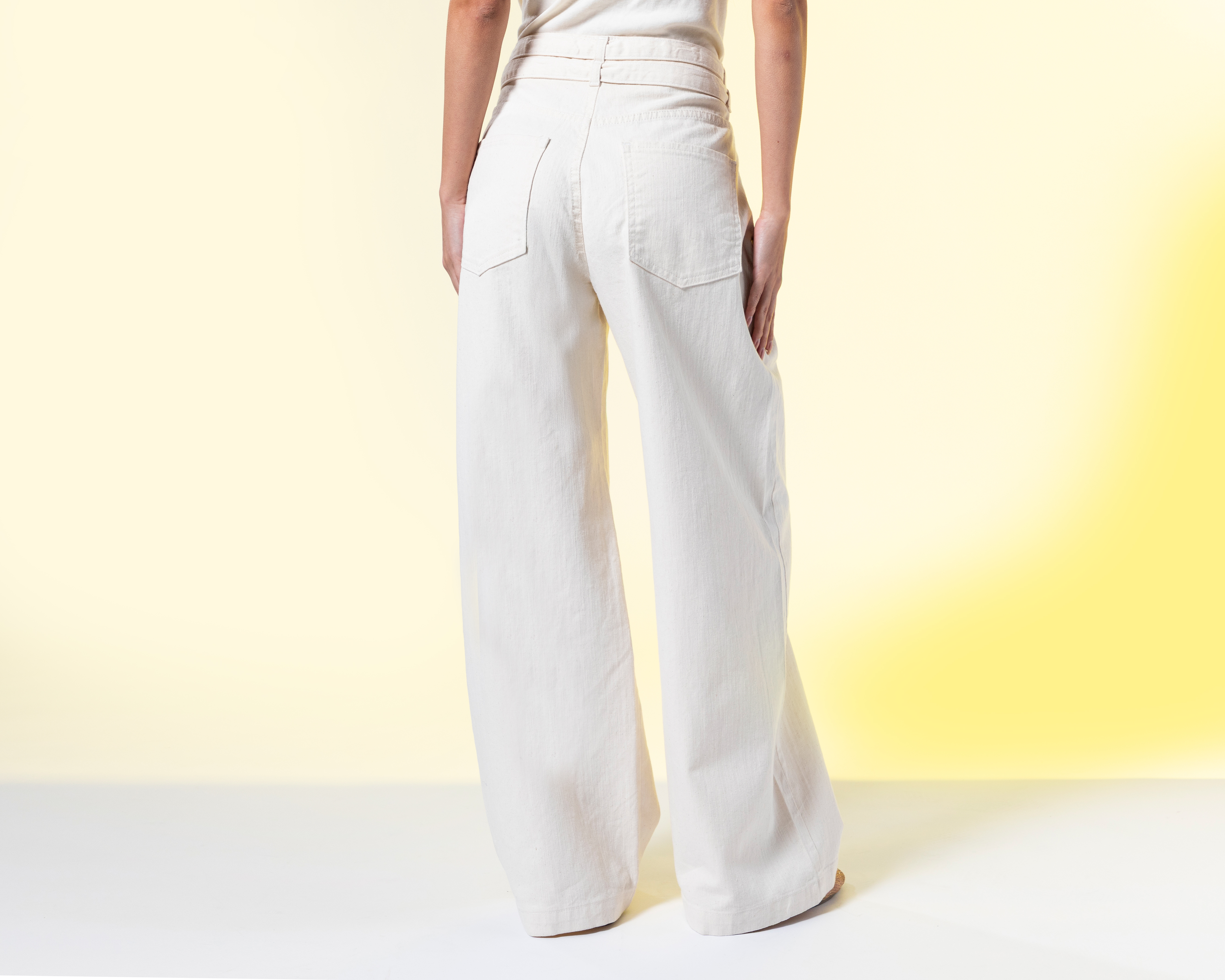 Foto 4 pulgar | Foto 3 | Jeans Wide Leg Strona para Mujer