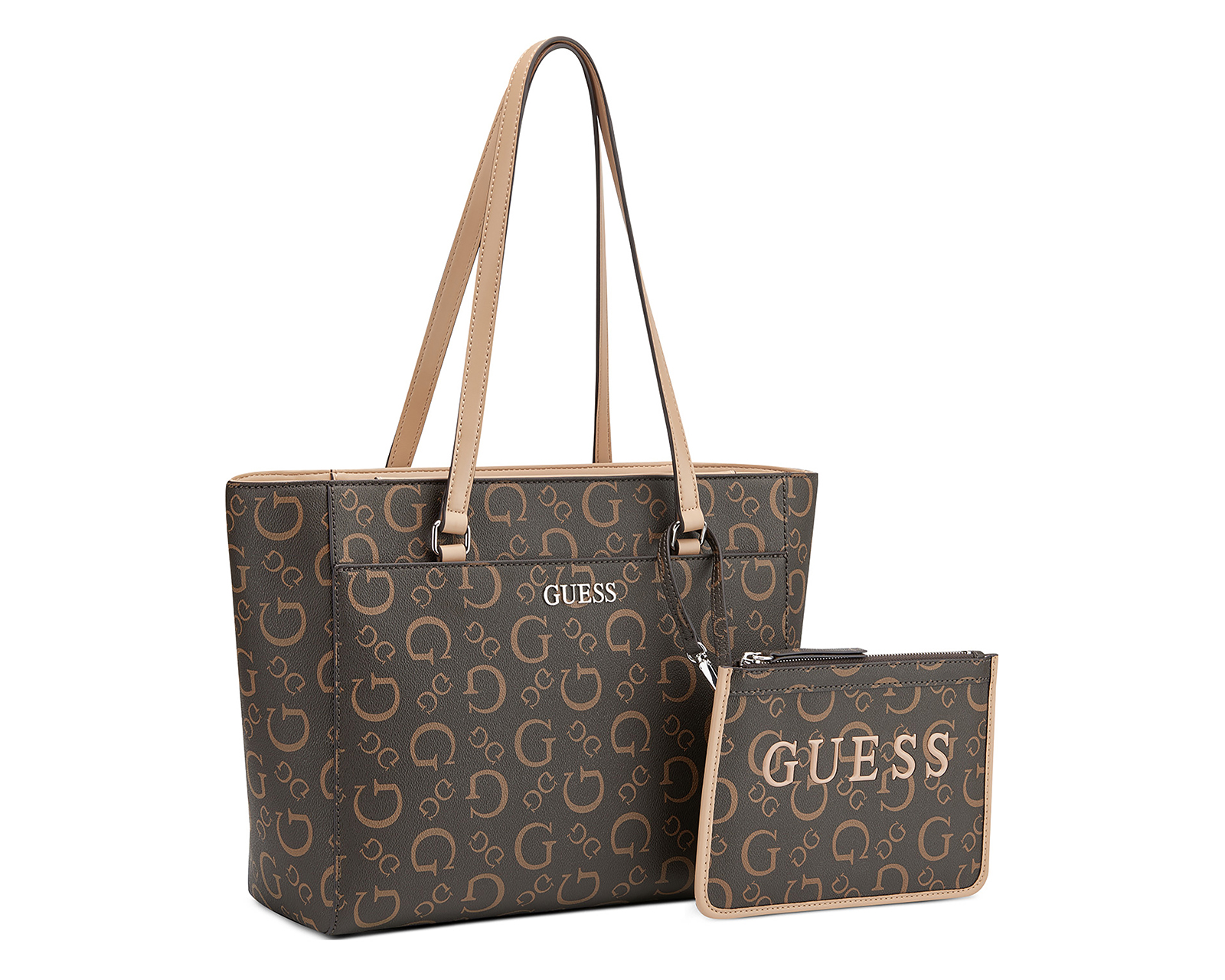 Foto 1 | Foto 1 | Bolsa de Mano Guess Delphine con Monedero