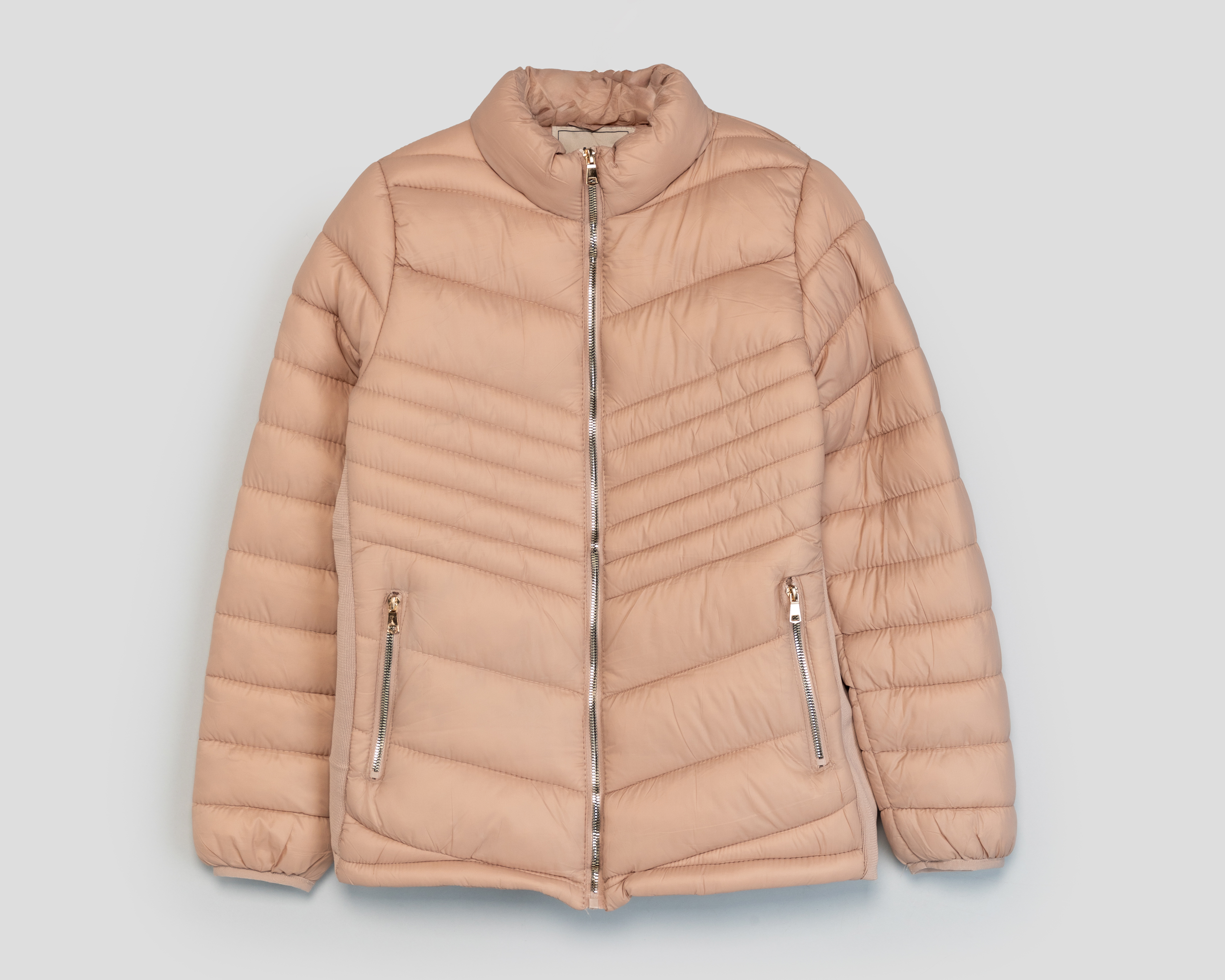 Chamarra Beige Ann Miller para Mujer