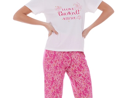 Foto 3 | Foto 3 | Pijama Tops & Bottoms para Mujer 2 Piezas