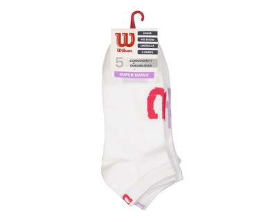 Foto 3 | Foto 3 | Calcetas Deportivas Cortos Wilson para Mujer 5 Pares