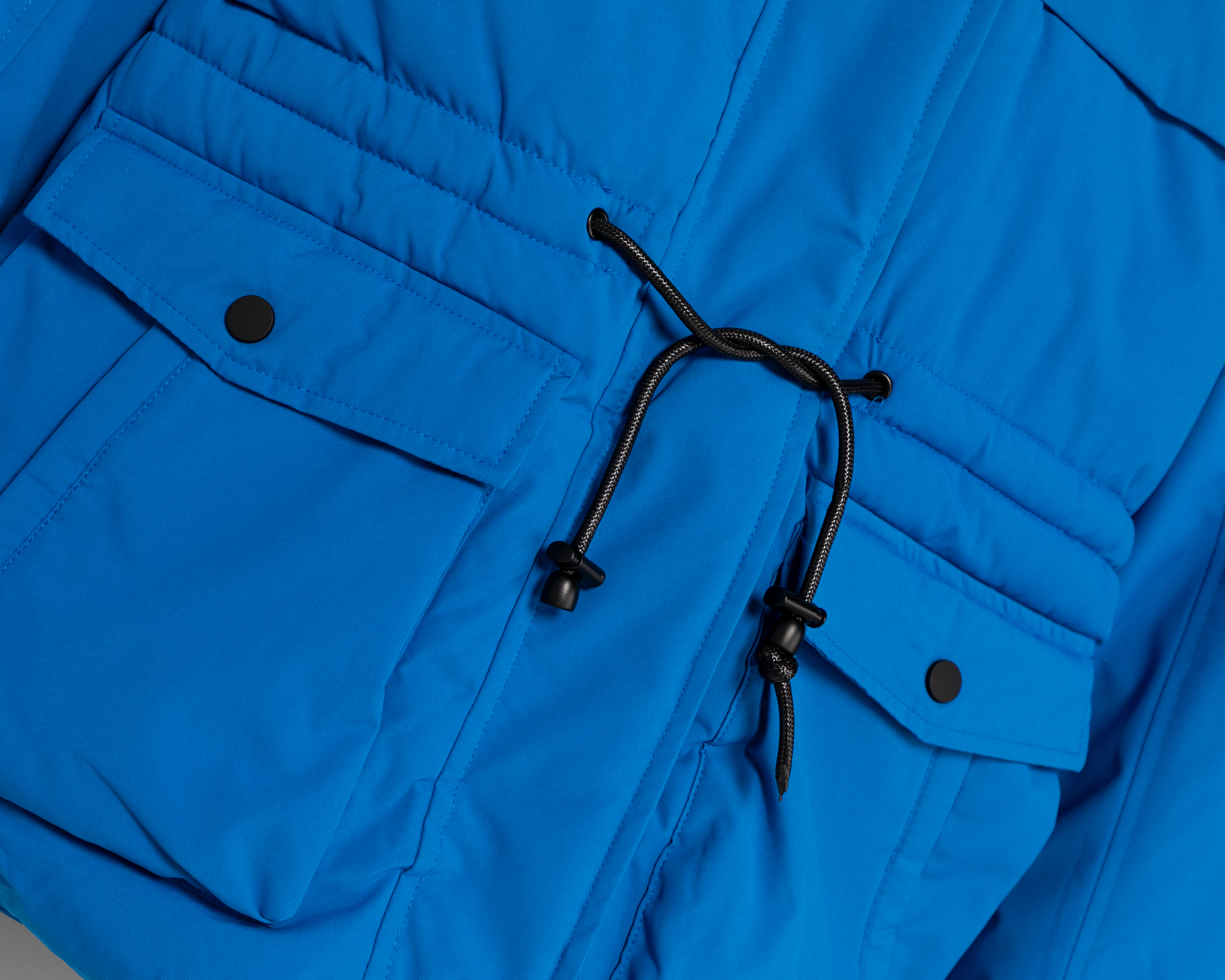 Foto 4 pulgar | Foto 3 | Chamarra Azul Ann Miller para Mujer