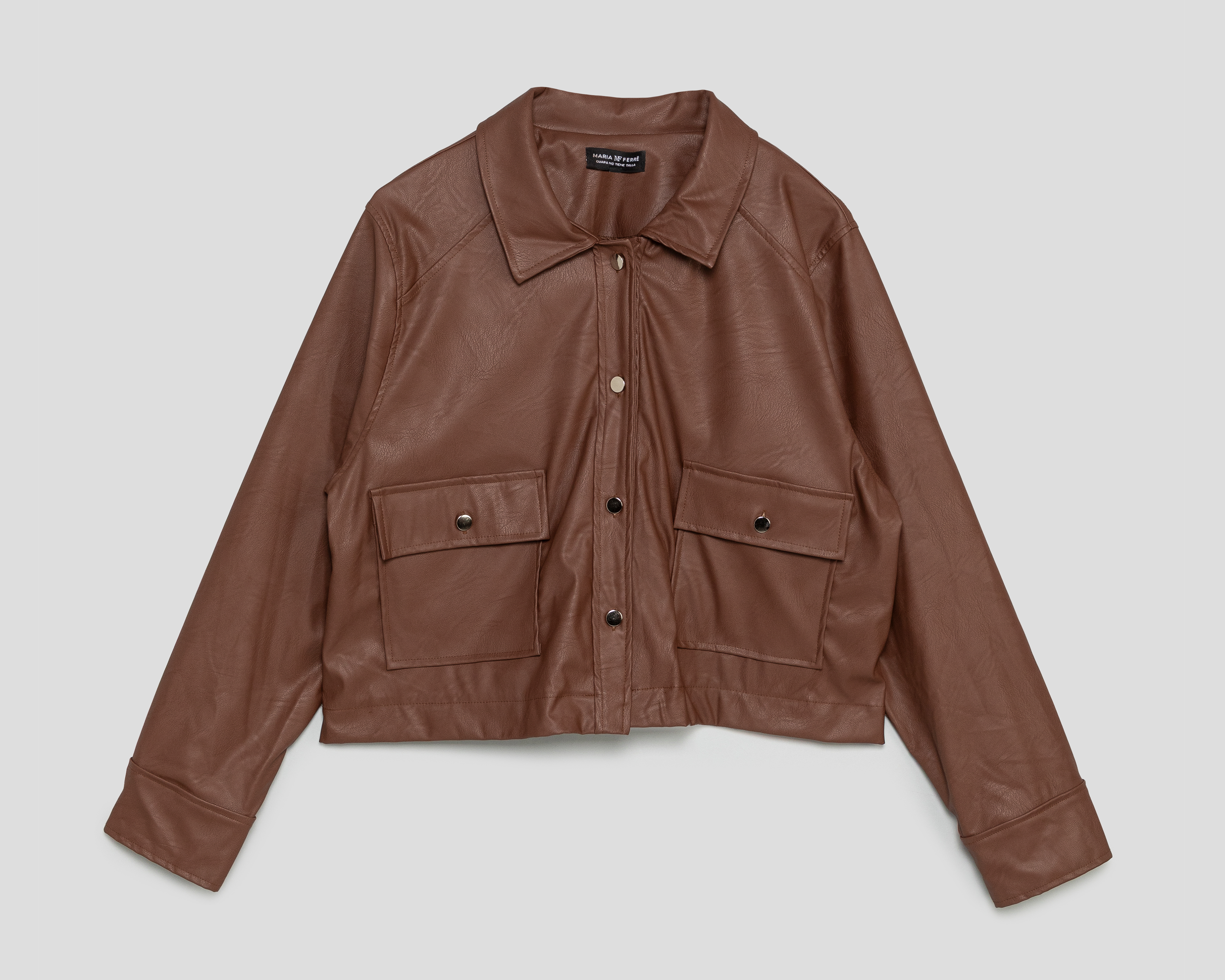 Chamarra tipo Cuero María Ferré para Mujer