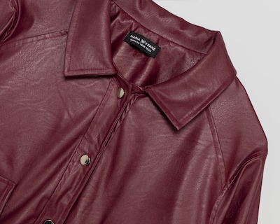 Foto 3 | Foto 3 | Chamarra tipo Cuero María Ferré para Mujer