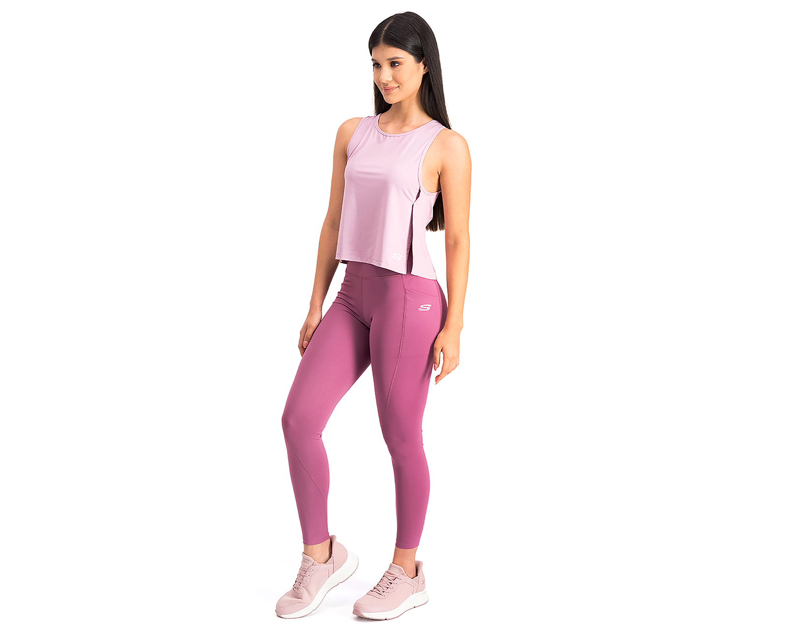 Foto 4 | Foto 4 | Leggings Deportivos Skechers para Mujer