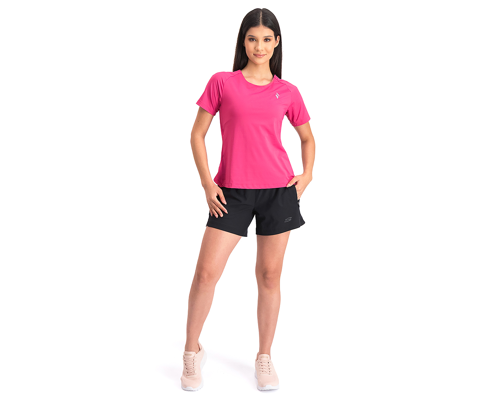 Foto 4 | Foto 4 | Short Deportivo Skechers para Mujer