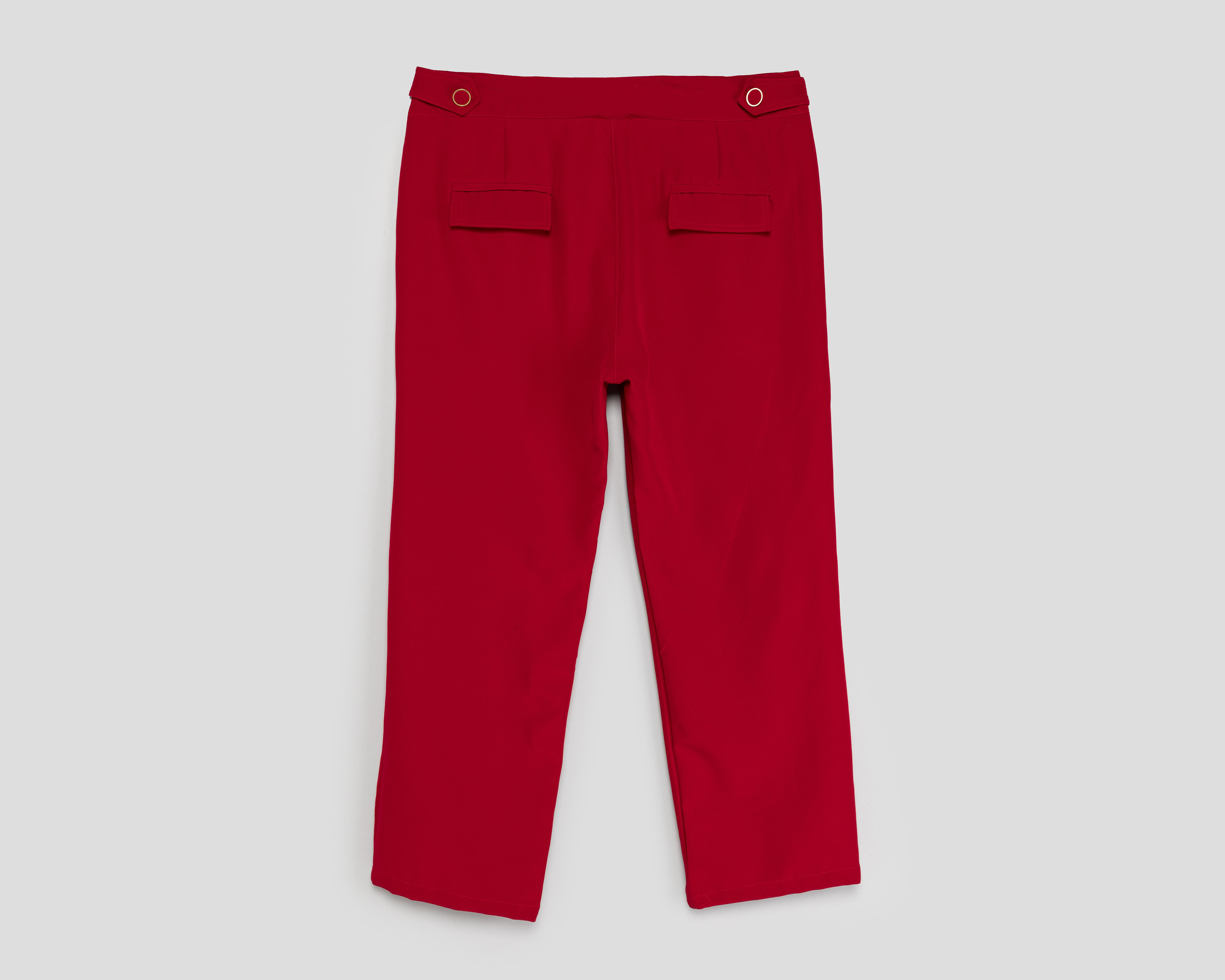 Foto 3 pulgar | Foto 2 | Pantalón de Vestir María Ferré Rojo para Mujer