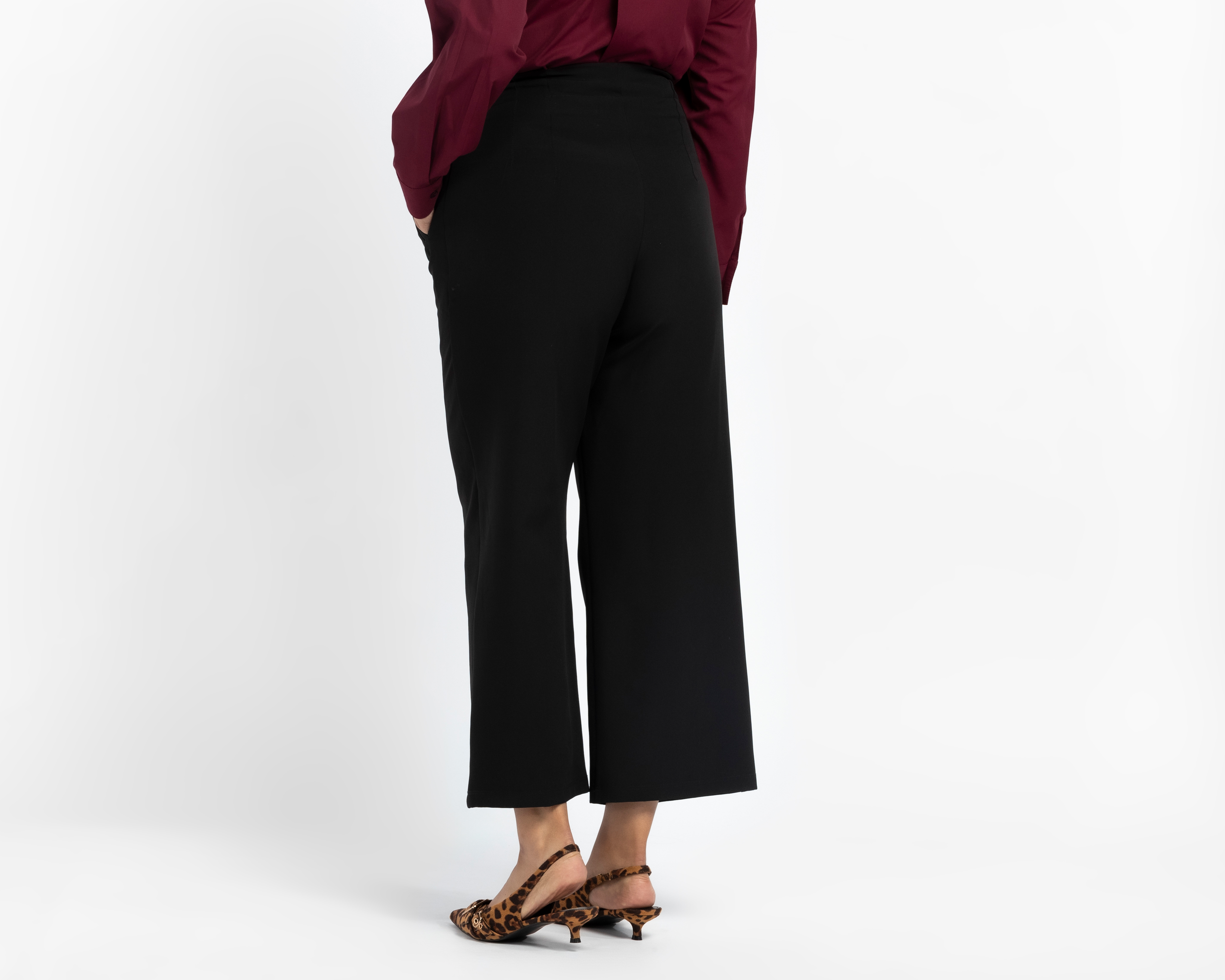 Foto 3 | Foto 3 | Pantalón de Vestir María Ferré Negro para Mujer