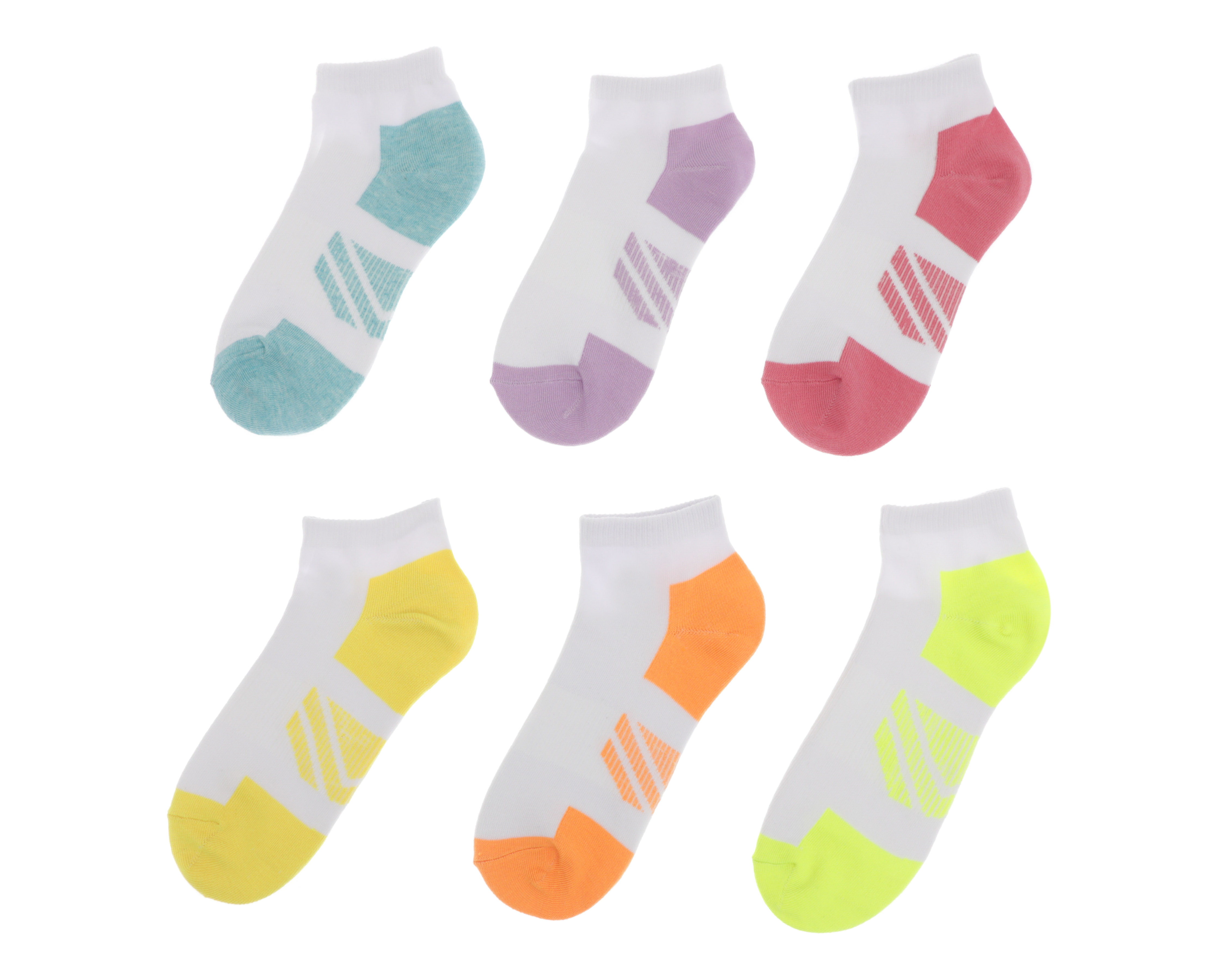 Calcetas Deportivas Cortas Sportline Cool-Tek para Mujer 6 Pares