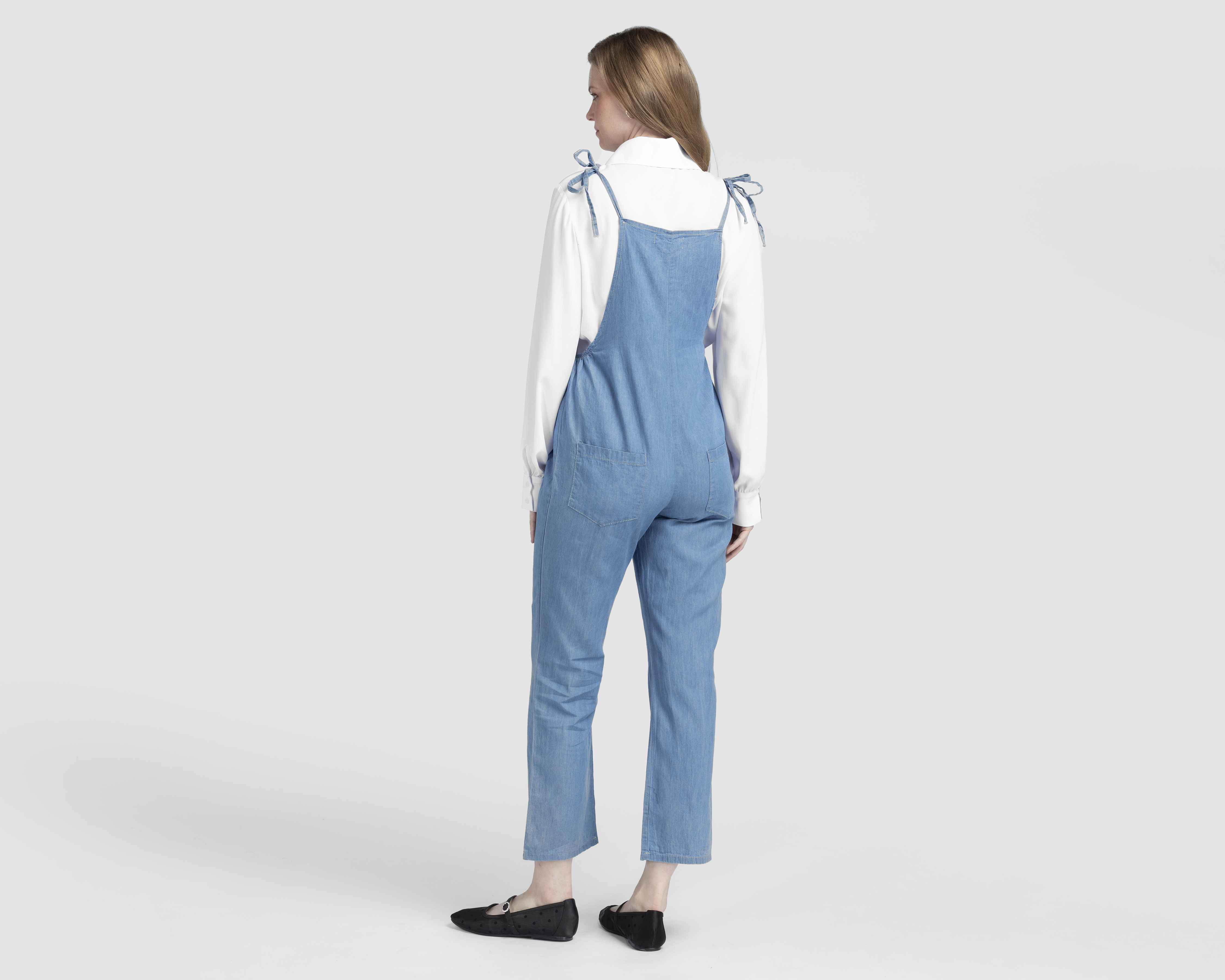 Foto 4 pulgar | Foto 3 | Jumper de Maternidad con Tirantes Mam Maternity