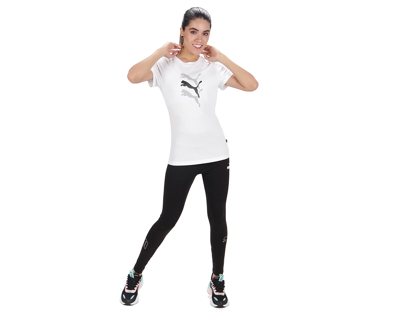 Foto 6 pulgar | Foto 5 | Playera de Entrenamiento Puma Estampada para Mujer