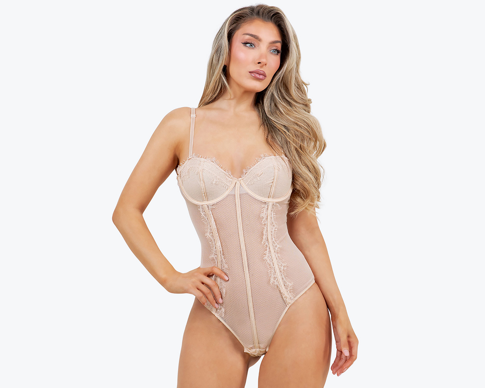 Foto 2 | Foto 2 | Baby Doll Eva Novias con Encaje para Mujer