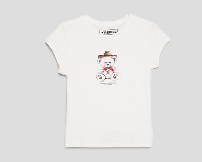Foto 1 | Foto 1 | Playera Manga Corta Refill para Mujer