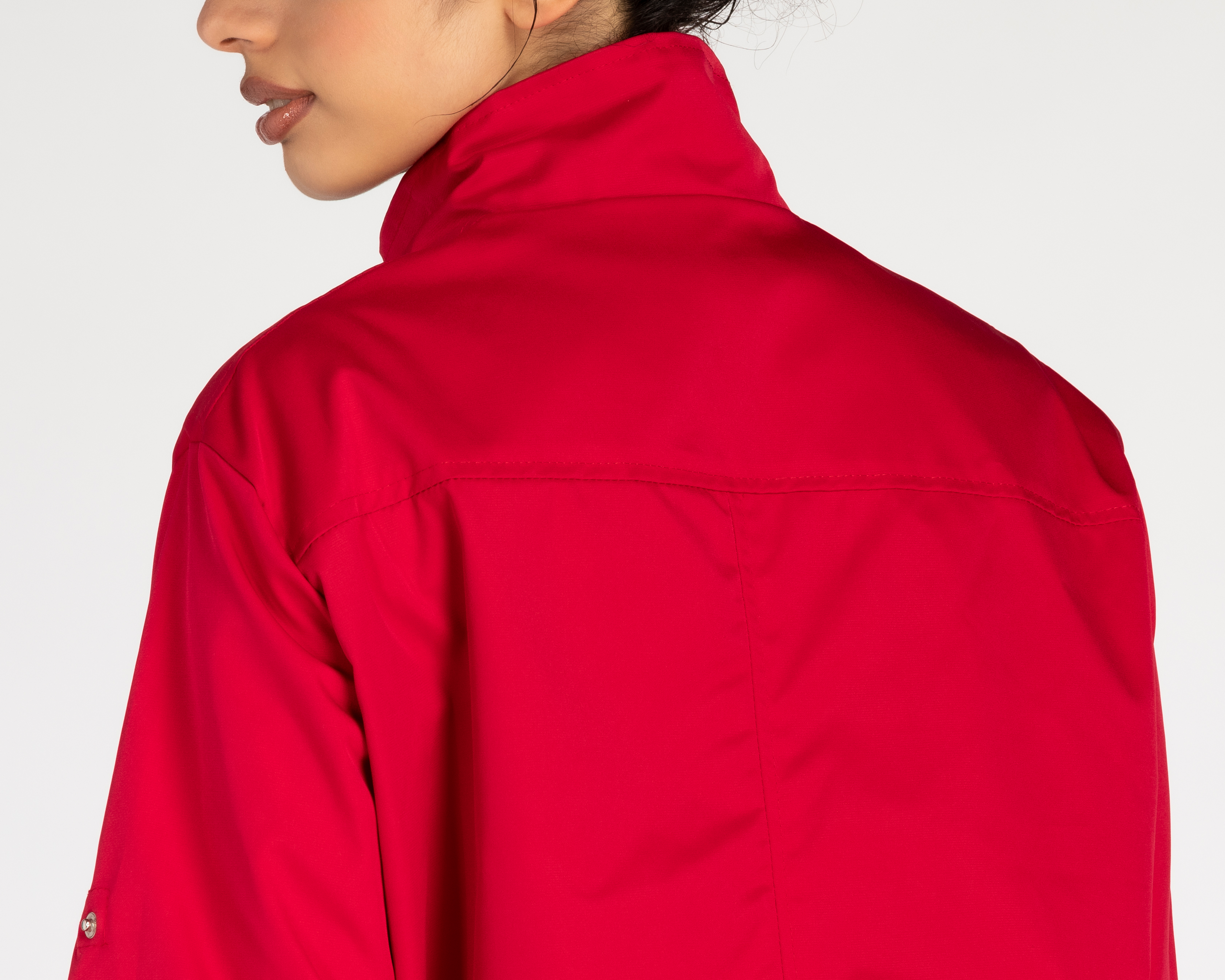 Foto 8 | Foto 8 | Chamarra Refill Roja con Bolsas