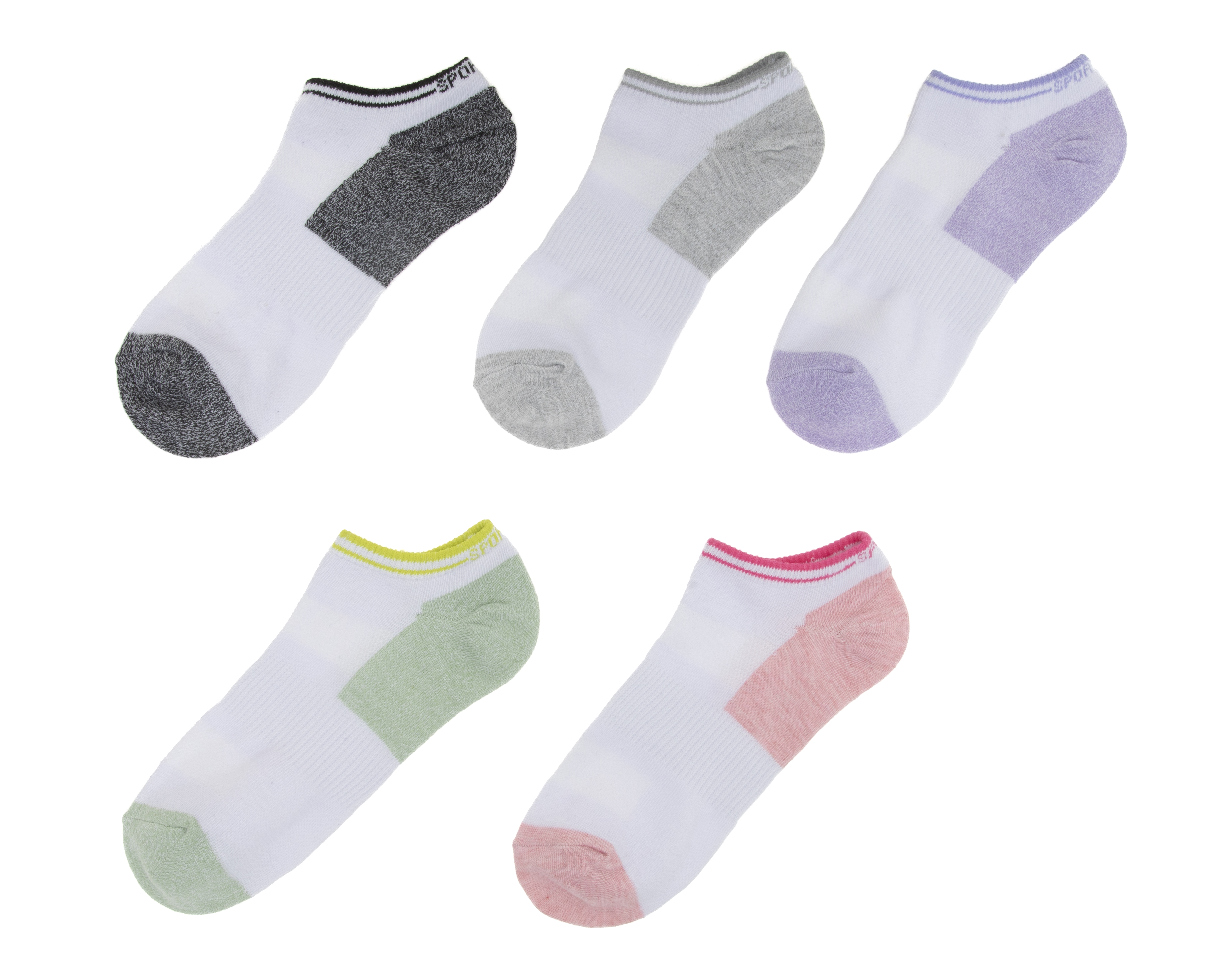 Calcetas Deportivas Tines Sportline para Mujer 5 Pares