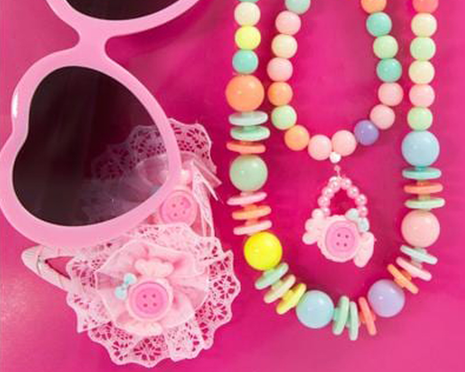 Foto 2 | Foto 2 | Lentes de Sol con Accesorios Girls Attitude para Niña 6 Piezas