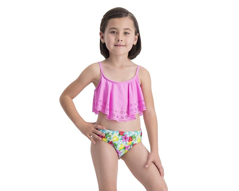 Traje de Baño Rosa marca Rio Beach para Niña