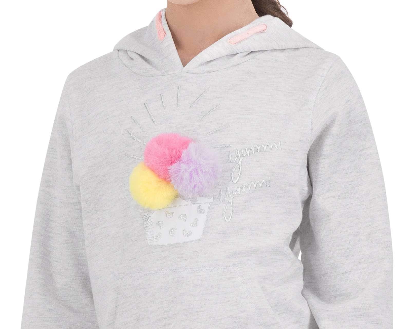 Foto 4 pulgar | Foto 3 | Sudadera Gris marca Up & Down Girls para Niña