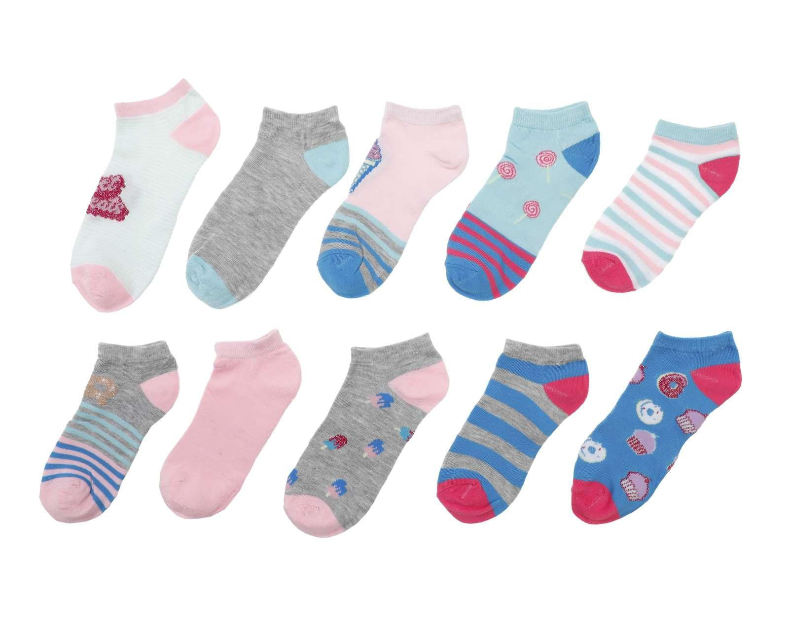Foto 2 pulgar | Foto 1 | Calcetas Tines Girls Attitude para Niña 10 Pares