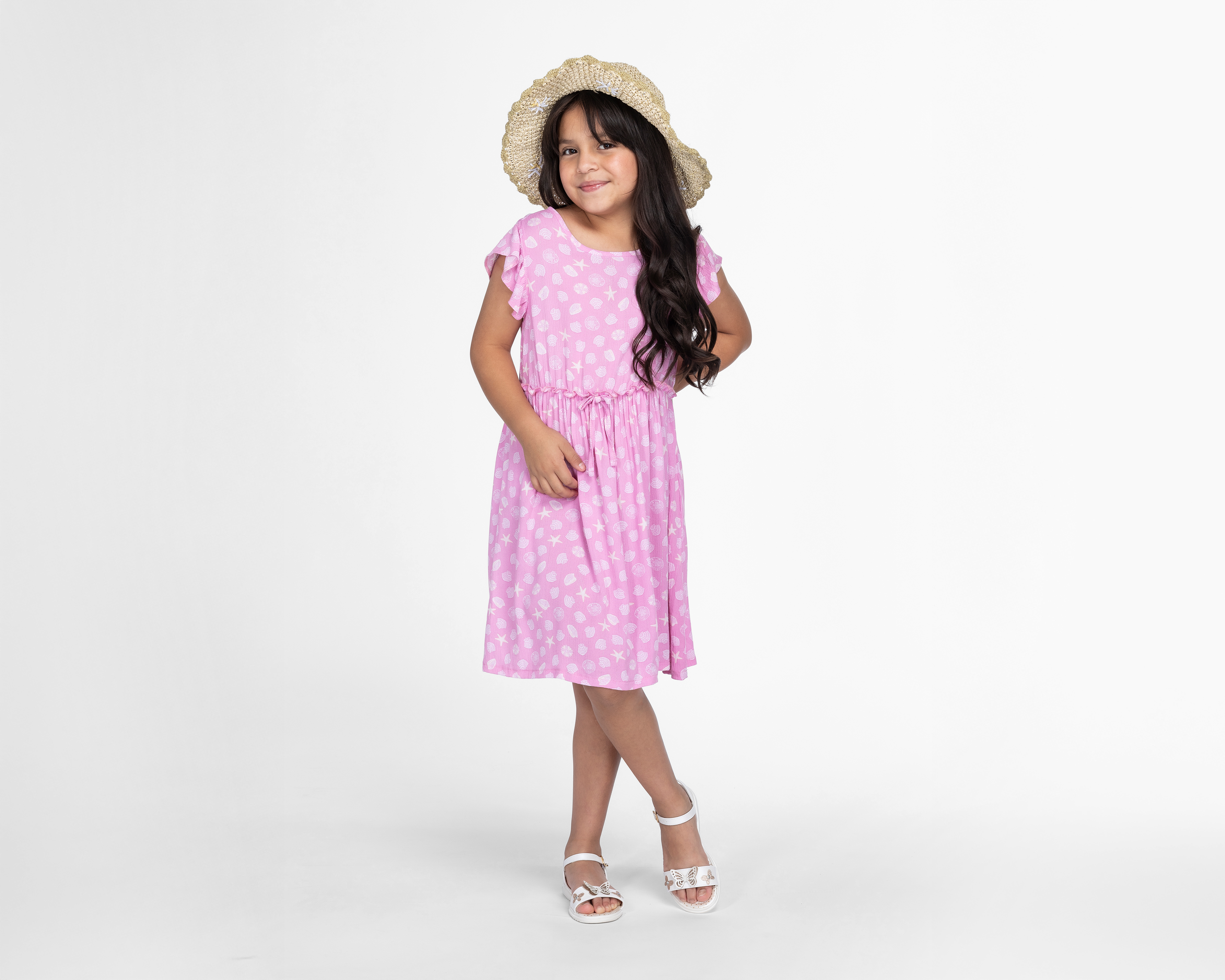 Foto 2 | Foto 2 | Vestido Rosa Girls Attitude para Niña