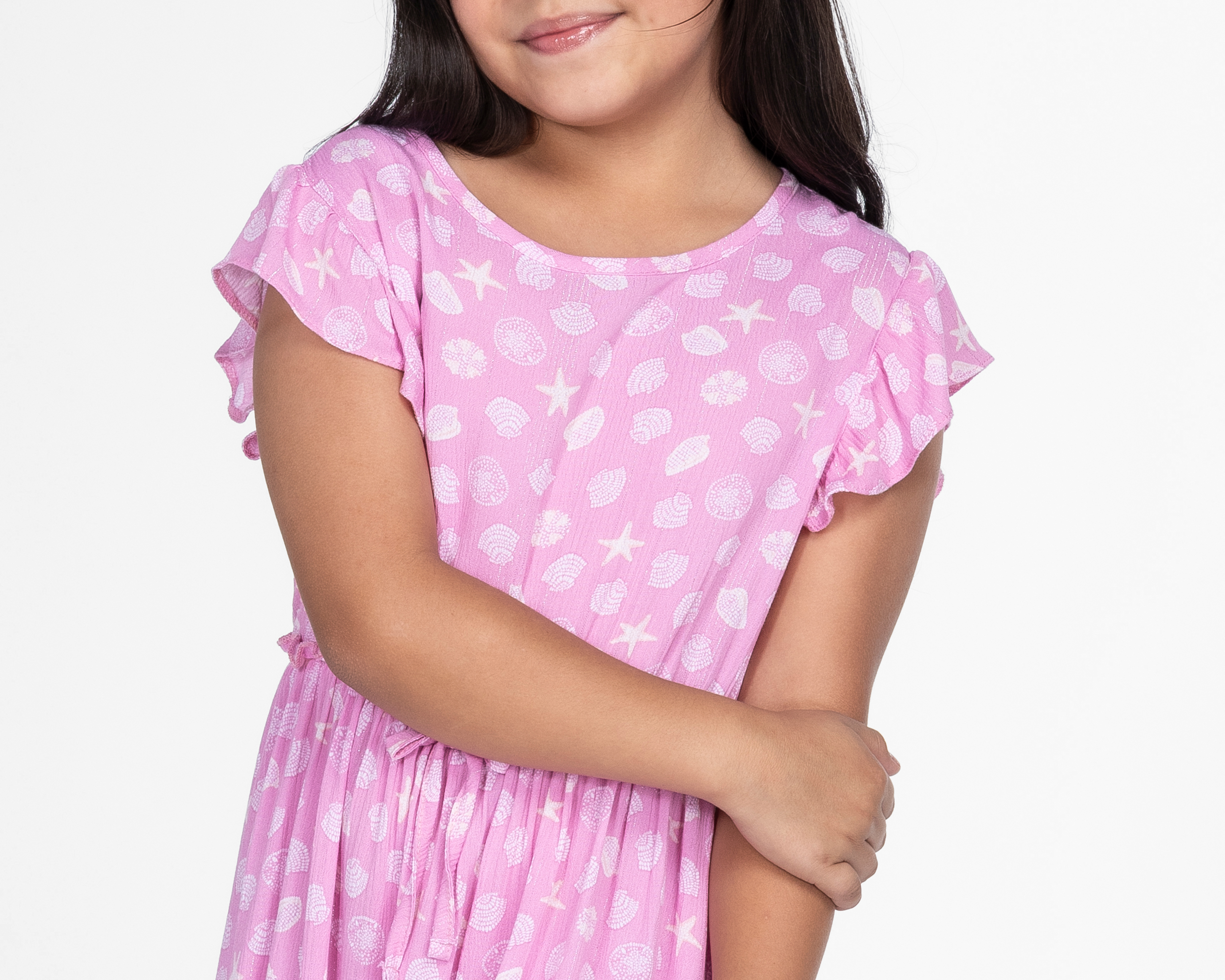 Foto 5 pulgar | Foto 4 | Vestido Rosa Girls Attitude para Niña