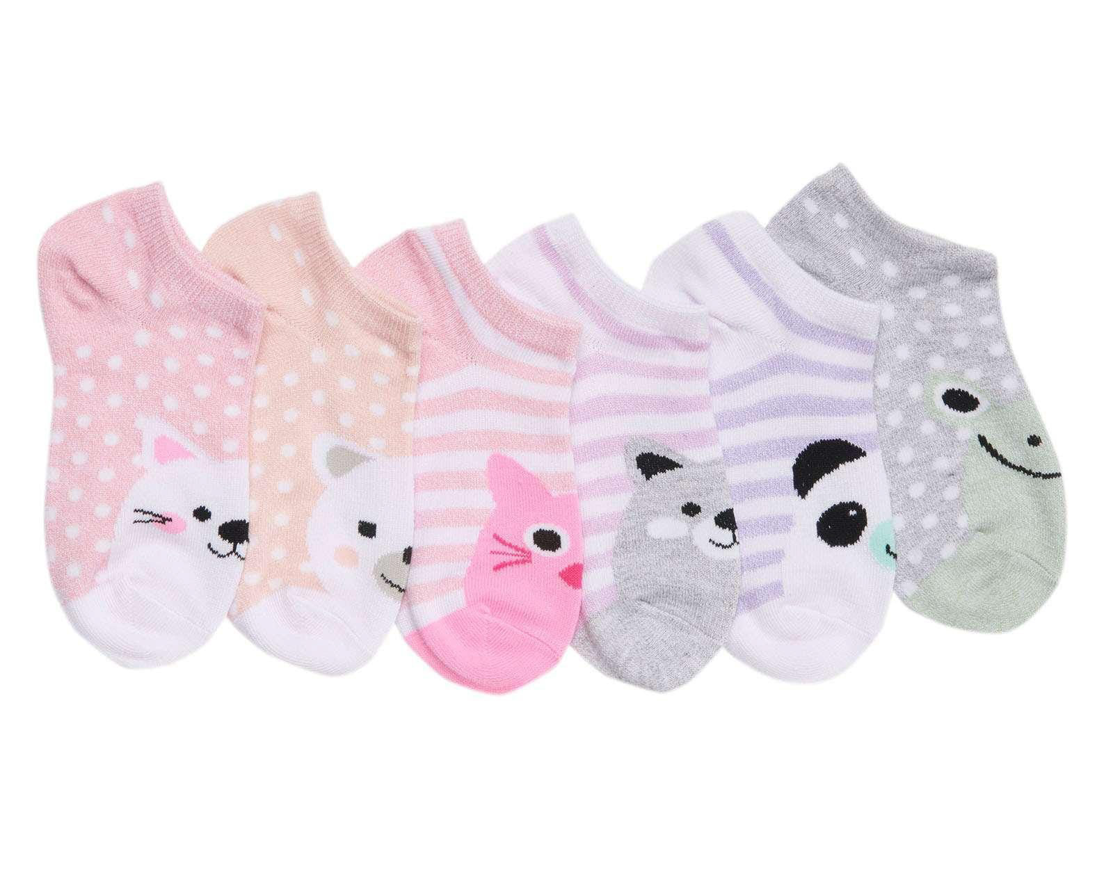 Foto 2 pulgar | Foto 1 | Calcetas Tines Girls Attitude para Niña 6 Pares